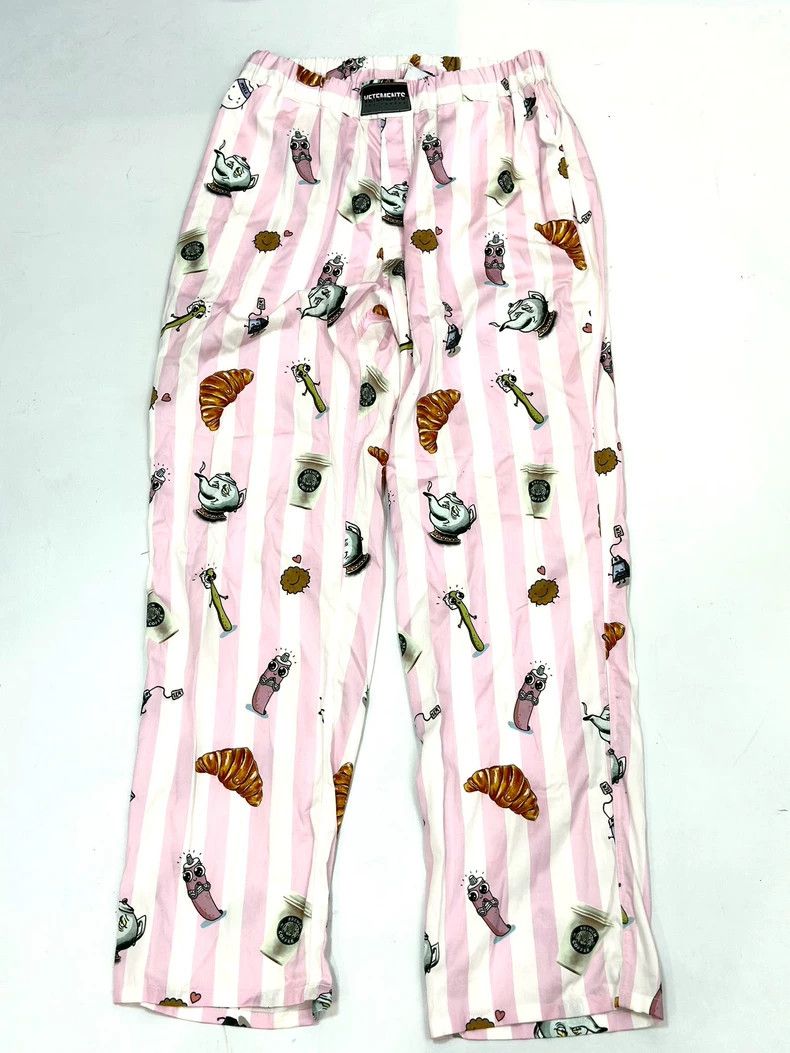 Vetements Vetements SizeS 2019aw pajama pants in pink from the breakf Size US 29 - 1 Thumbnail