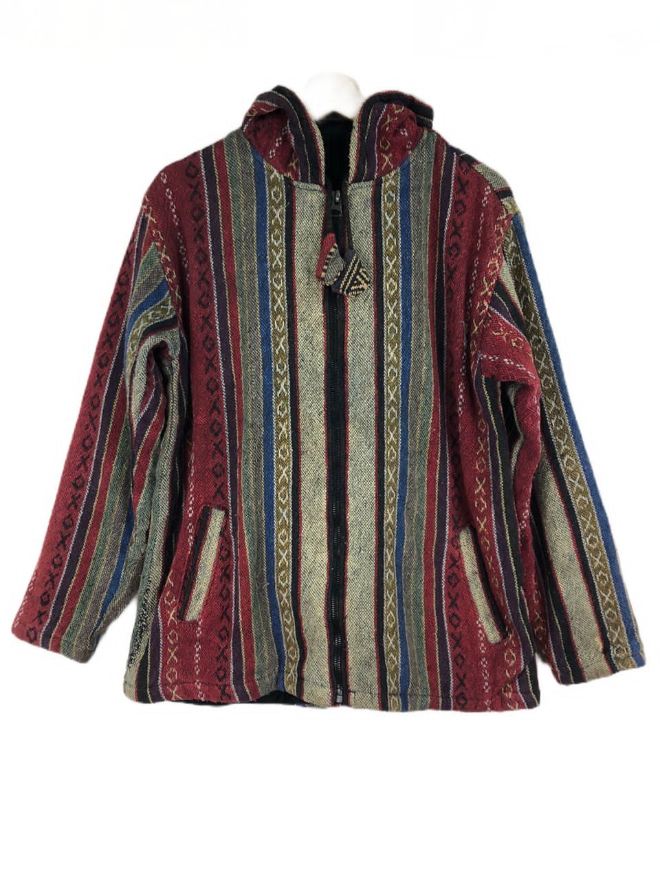 Vintage Vintage Navajo Zipper Hoodie Size US M / EU 48-50 / 2 - 1 Thumbnail