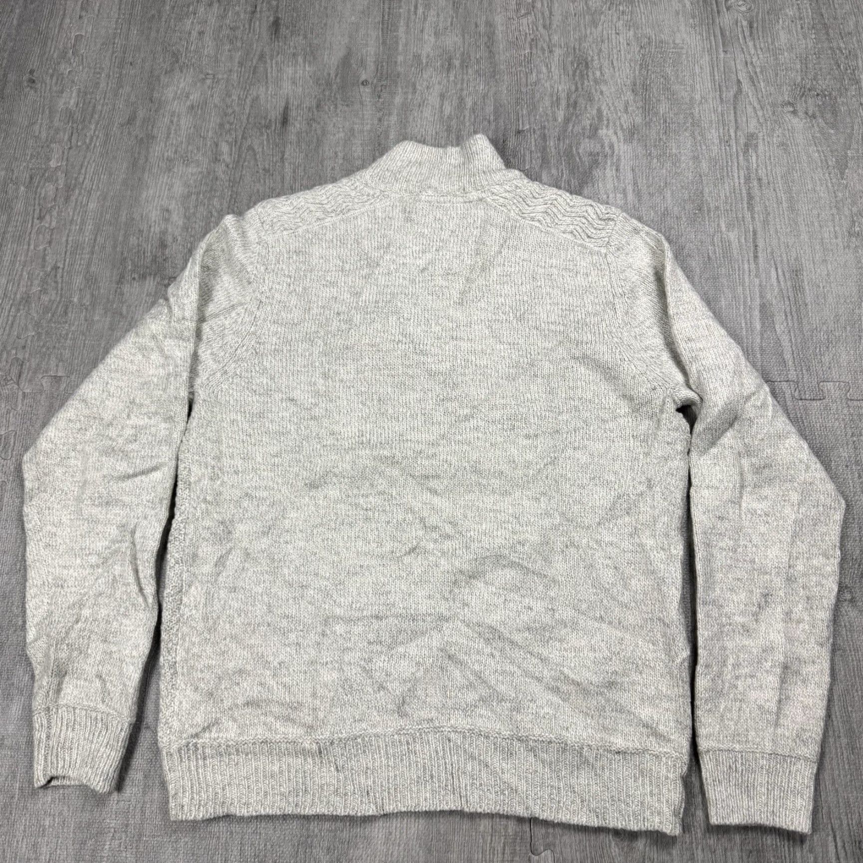 Vintage VINTAGE Emerald Isle Knitwear Men's Sweater Pullover Knitshirt Fall Winter Casual Wool Gray Large Size US L / EU 52-54 / 3 - 7 Thumbnail