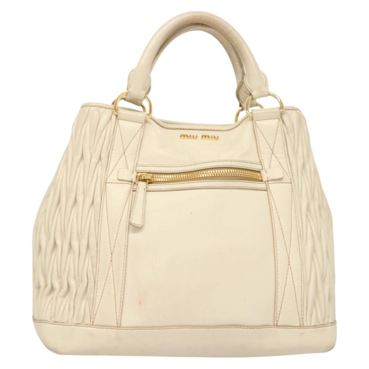 Miu Miu Miu Miu Matelassé tote Size ONE SIZE - 1 Thumbnail