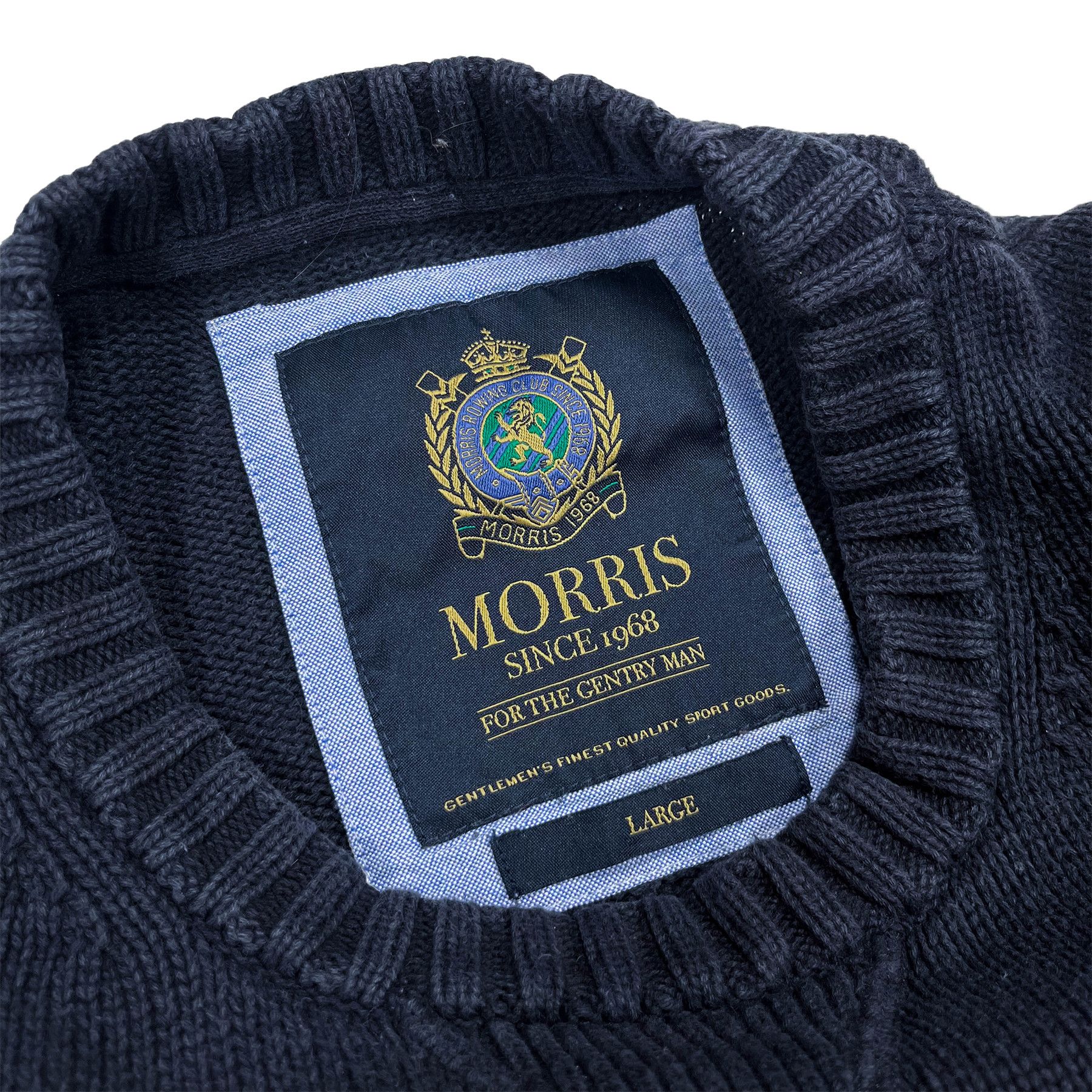 Morris Morris UK Vintage Hardknit Sweater • L size Size US L / EU 52-54 / 3 - 6 Thumbnail