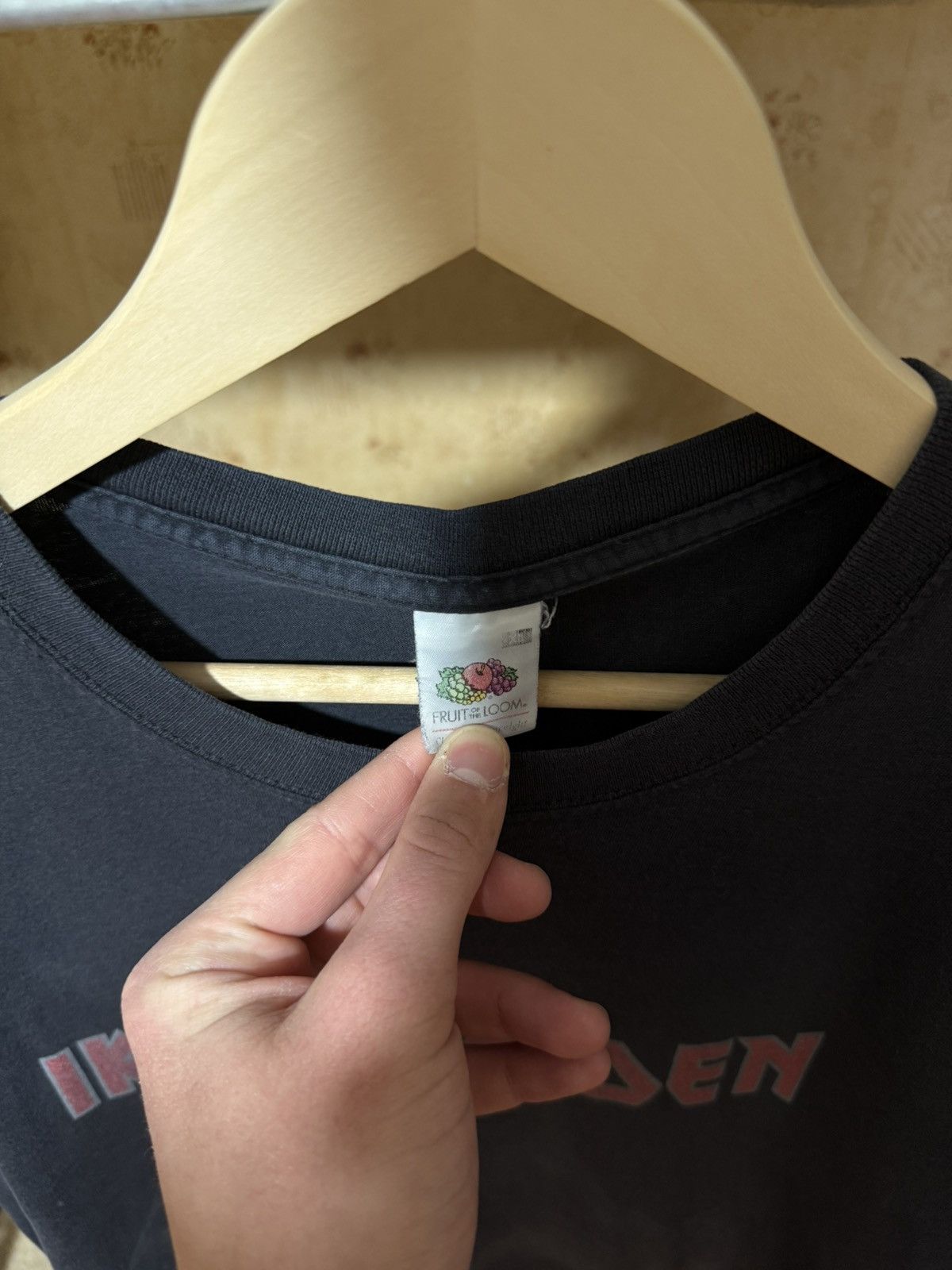 Band Tees × Vintage Vintage 2000’s Iron Maiden Rock Band T-Shirt Y2K Hype Size US XL / EU 56 / 4 - 4 Thumbnail