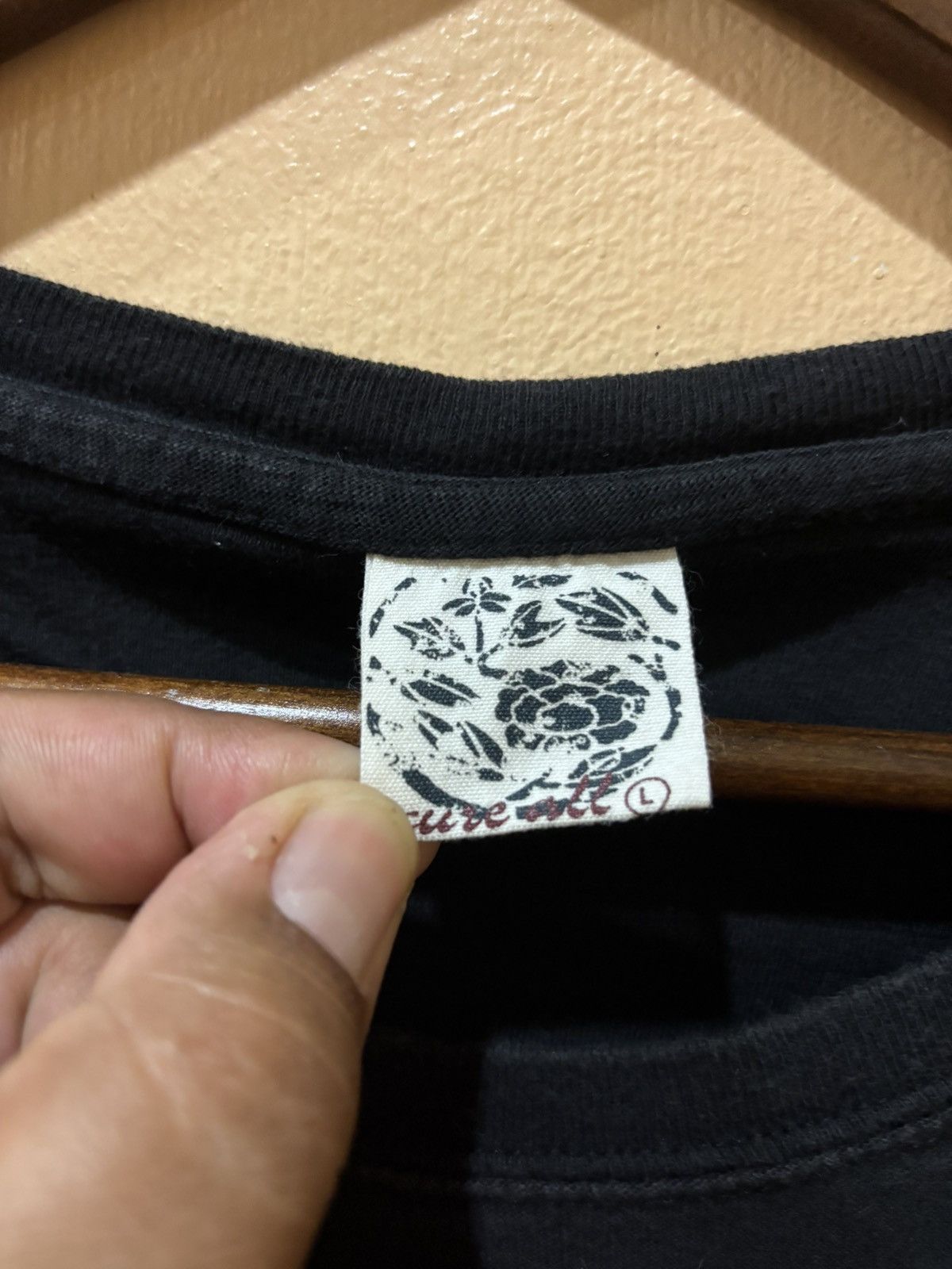 Japanese Brand Sukajan Koi Longsleeve Tshirt Size US L / EU 52-54 / 3 - 4 Thumbnail