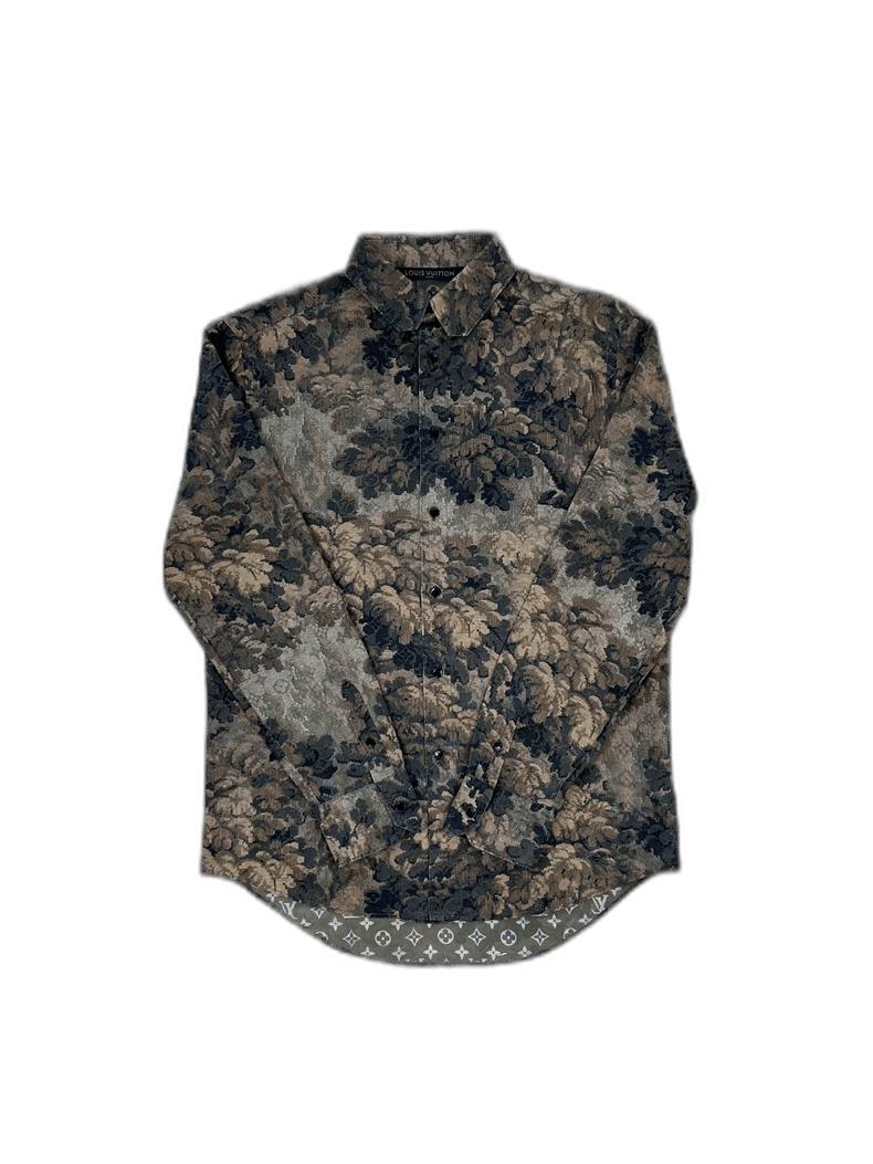 Louis Vuitton Louis Vuitton Floral Silk Button-Up Shirt Size US S / EU 44-46 / 1 - 1 Thumbnail