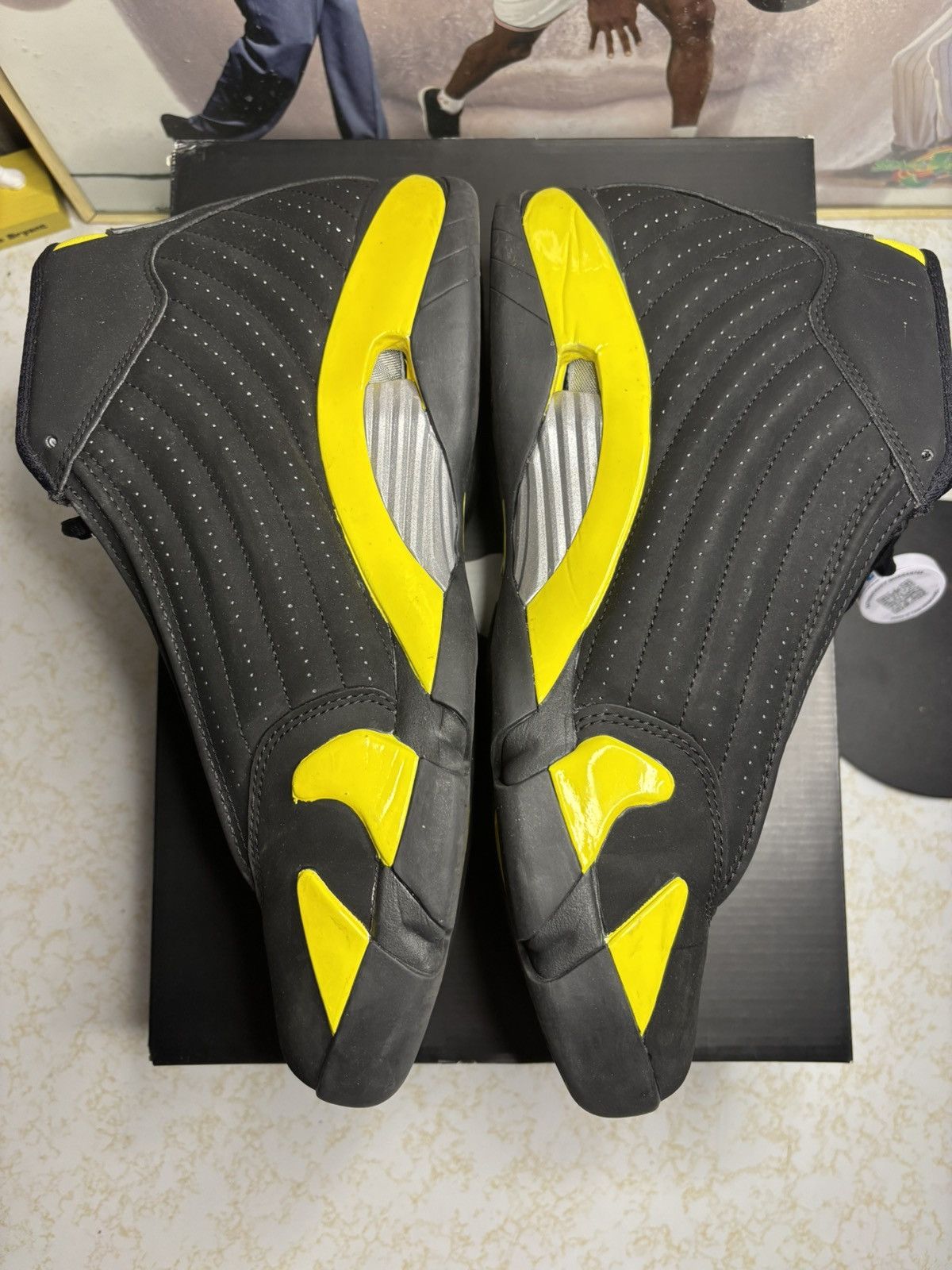 Jordan Brand Jordan Retro 14 ‘thunder’ Size US 12 / EU 45 - 3 Thumbnail