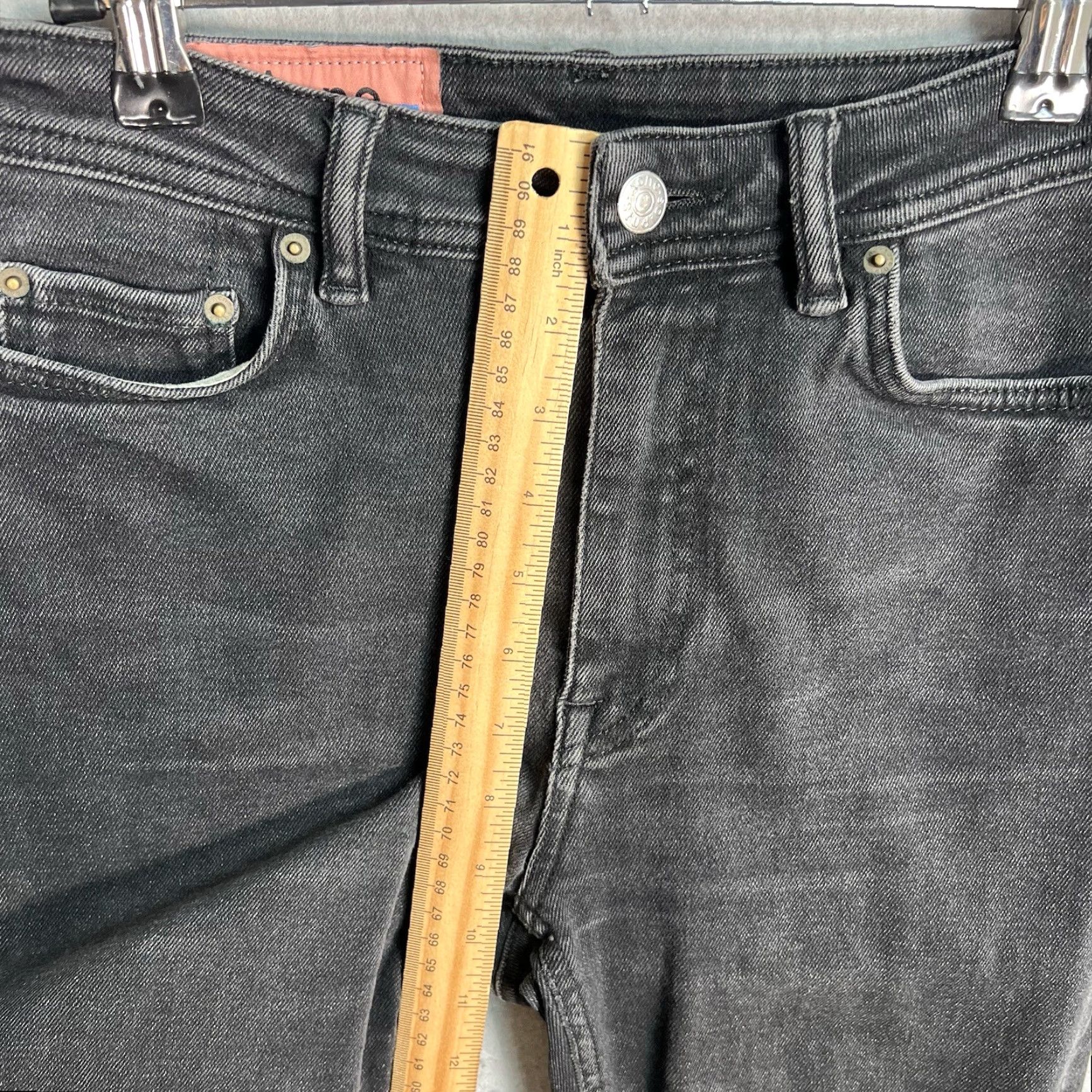 Acne Studios ACNE STUDIOS Jeans Women’s 25 x 25.5 Bla Konst Skinny Black Denim Made in Italy Adult Women 25in 25.5in Slim Skinny Size 42" / US 20 - 7 Thumbnail