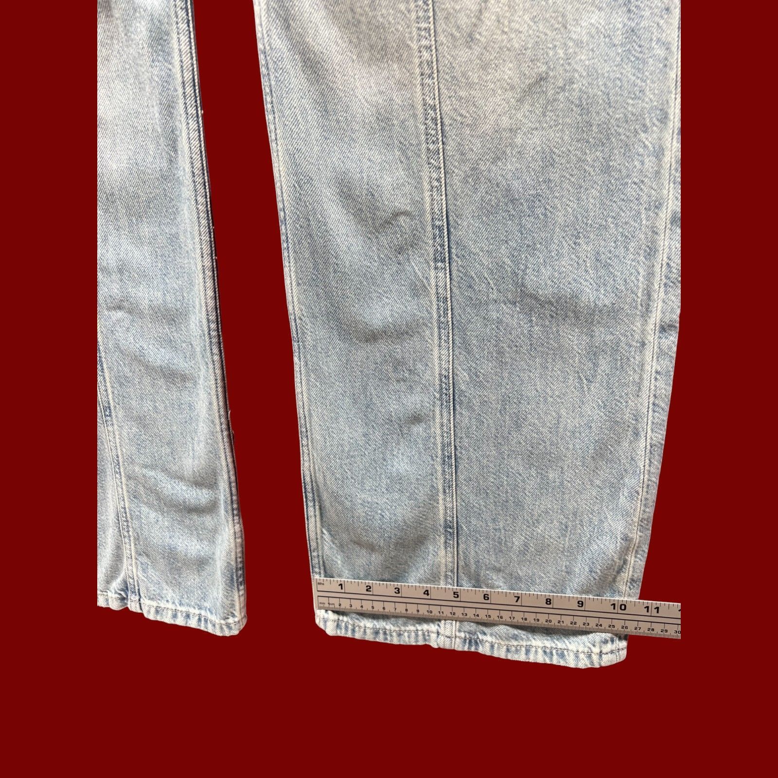 Other Arizona - Juniors Women High-Rise Relaxed Through Hip & Thig Size 30" / US 8 / IT 44 - 9 Thumbnail