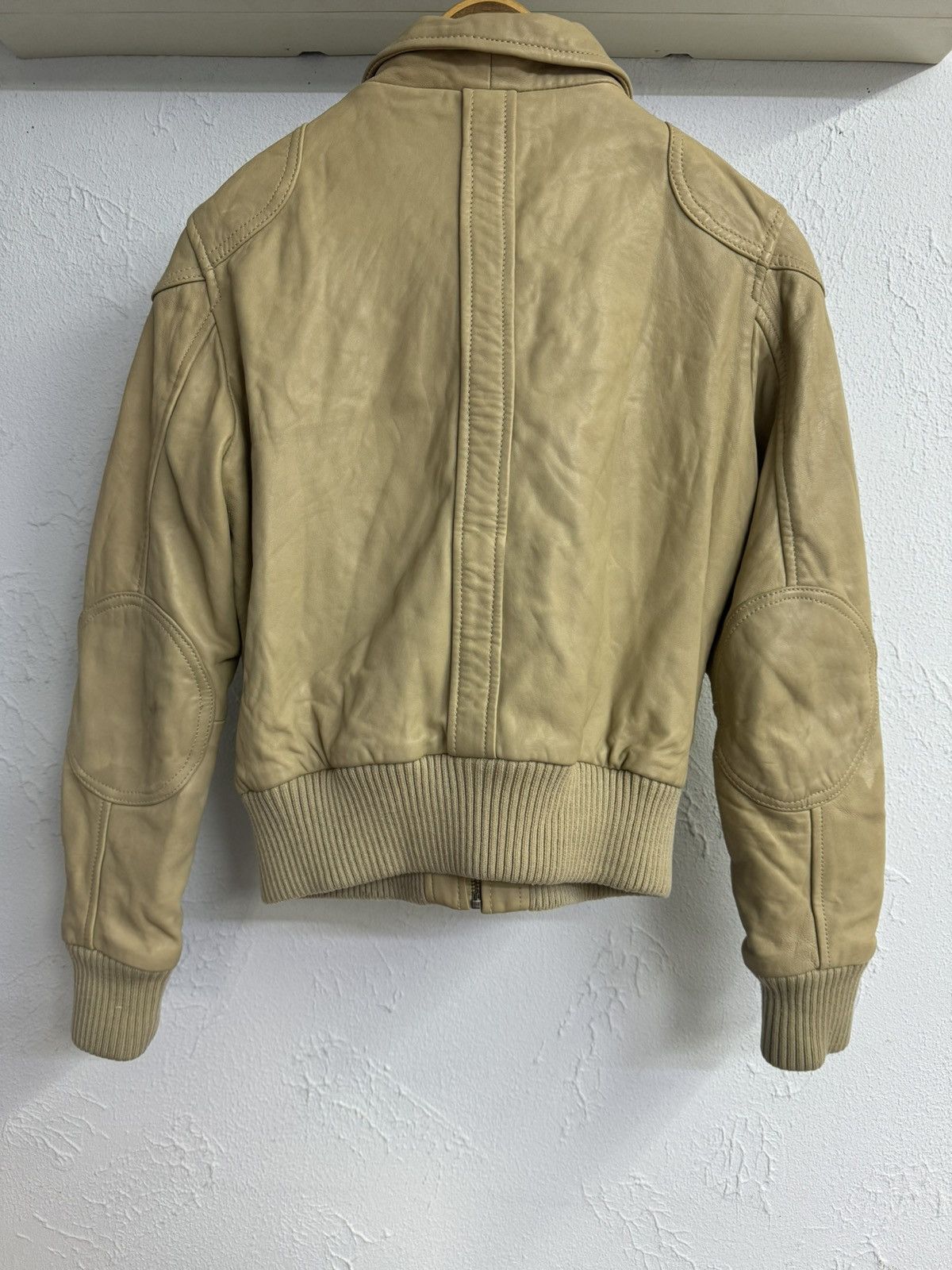 Junya Watanabe Vintage 00s Soft Faded Leather Multi-pocket Cargo Jacket Size US S / EU 44-46 / 1 - 5 Thumbnail