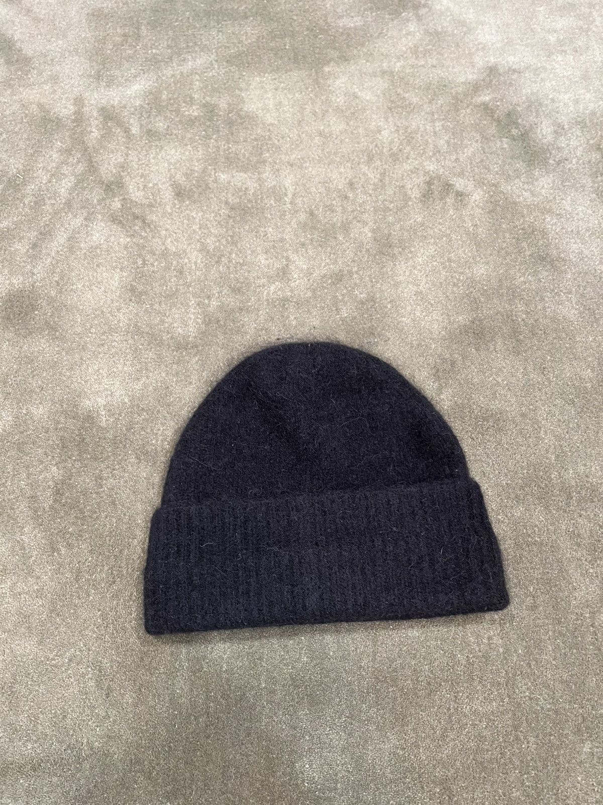 Vince Vince Alpaca Wool Beanie Black Size ONE SIZE - 3 Thumbnail