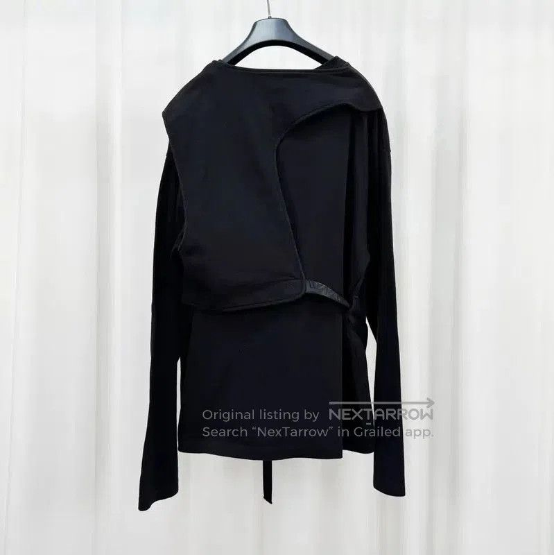 Louis Vuitton Louis Vuitton Black XL Long Sleeve Logo T-Shirt . Size US XL / EU 56 / 4 - 2 Thumbnail