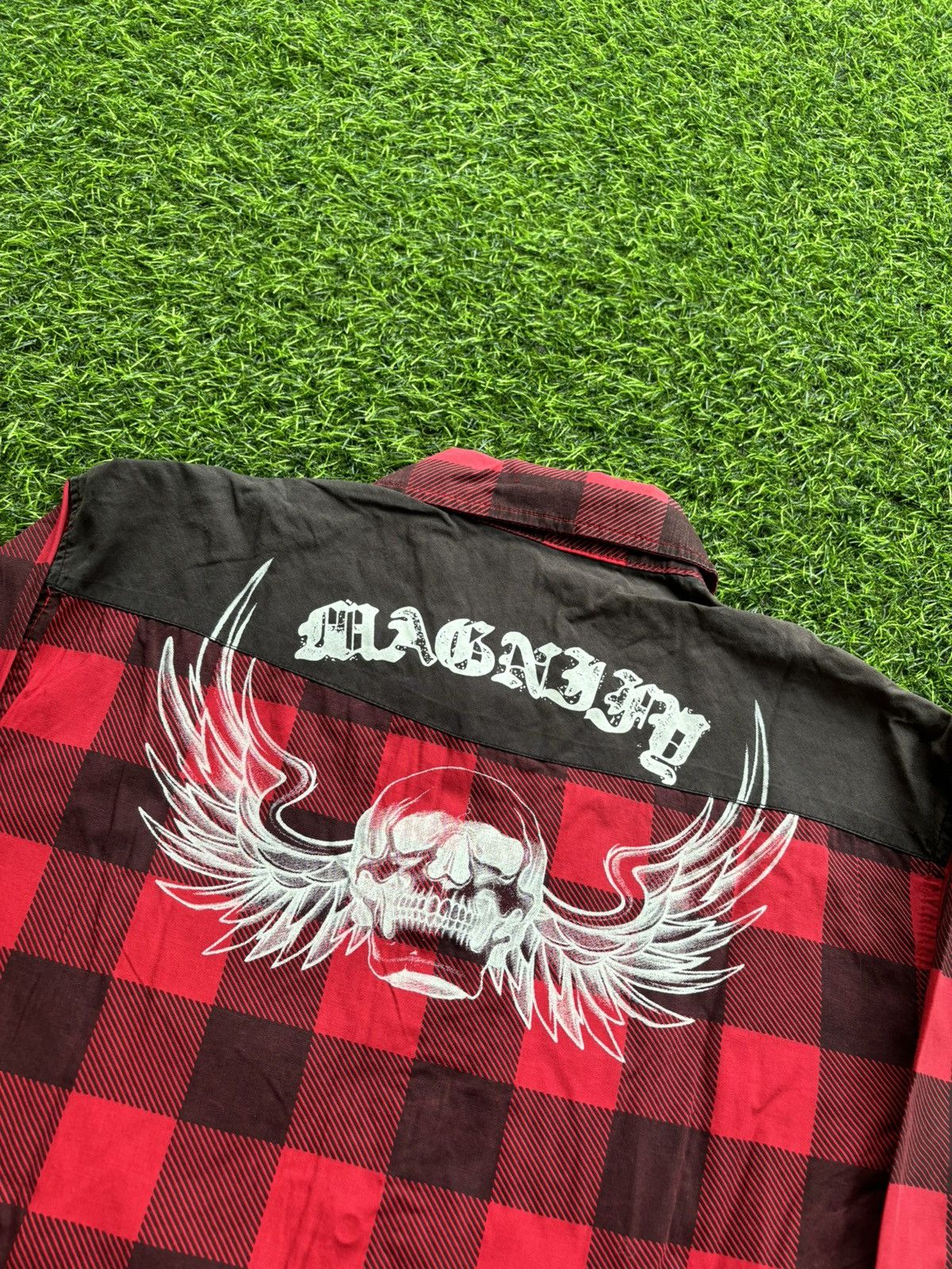 Hysteric Glamour Y2k Goingdown Skull Punk Style Shirt Size US L / EU 52-54 / 3 - 3 Thumbnail