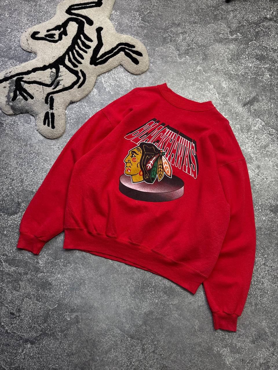 Hanes Hanes Blackhawks sweatshirt Size XL / US 12-14 / IT 48-50 - 1 Thumbnail