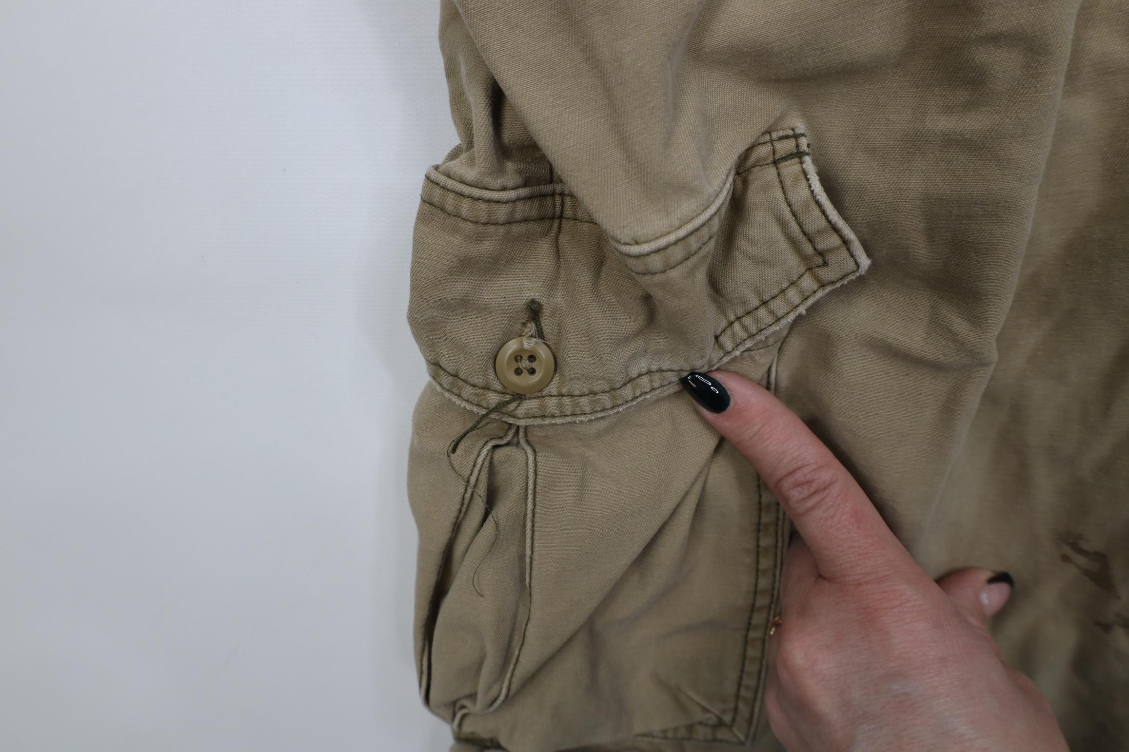 American Eagle Outfitters Vintage 90s Y2K American Eagle Outfitters Cargo Shorts Size US 32 / EU 48 - 8 Thumbnail