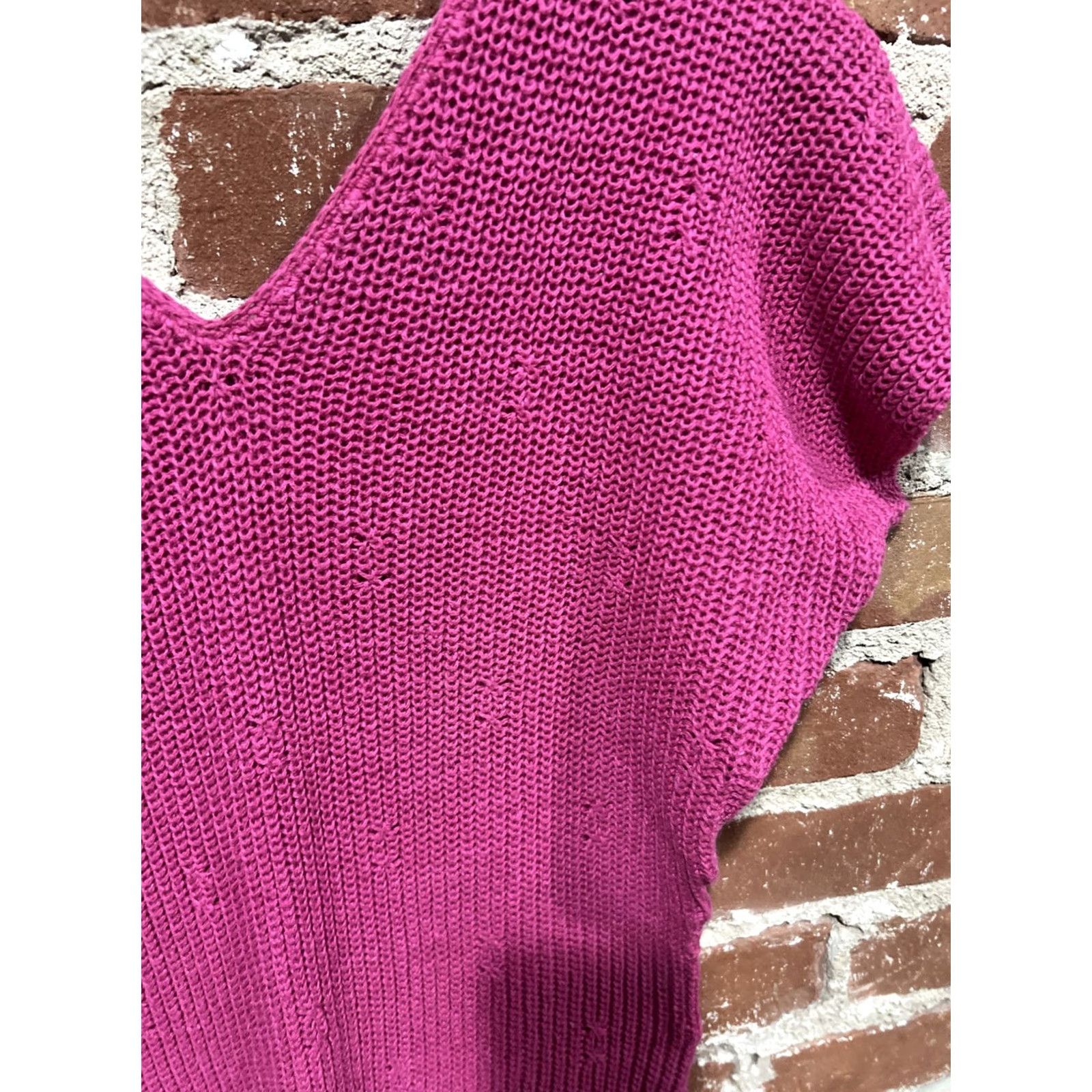 Ariat Aria Dress Women's Knit Ramie Cotton Pink Long Dress Size M / US 6-8 / IT 42-44 - 2 Thumbnail