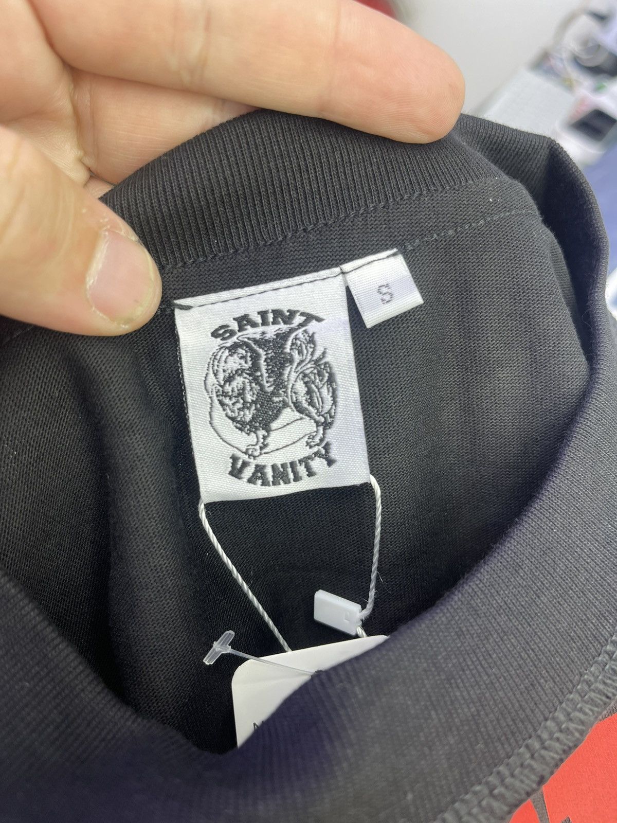 Saint Vanity Saint Vanity tee (black/red) Size US S / EU 44-46 / 1 - 3 Thumbnail