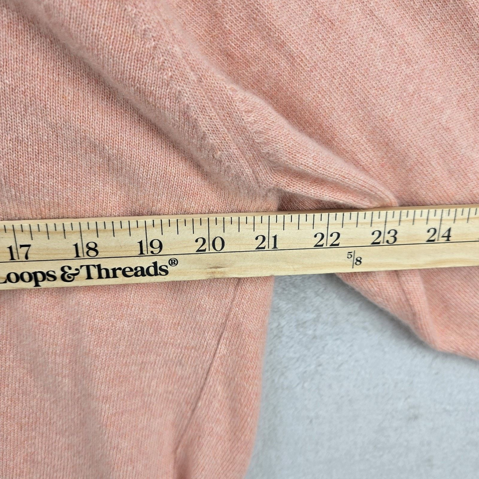Fedeli Vintage Fedeli Cashmere Sweater Mens 44 Large Peach FLAWS Size US L / EU 52-54 / 3 - 8 Thumbnail