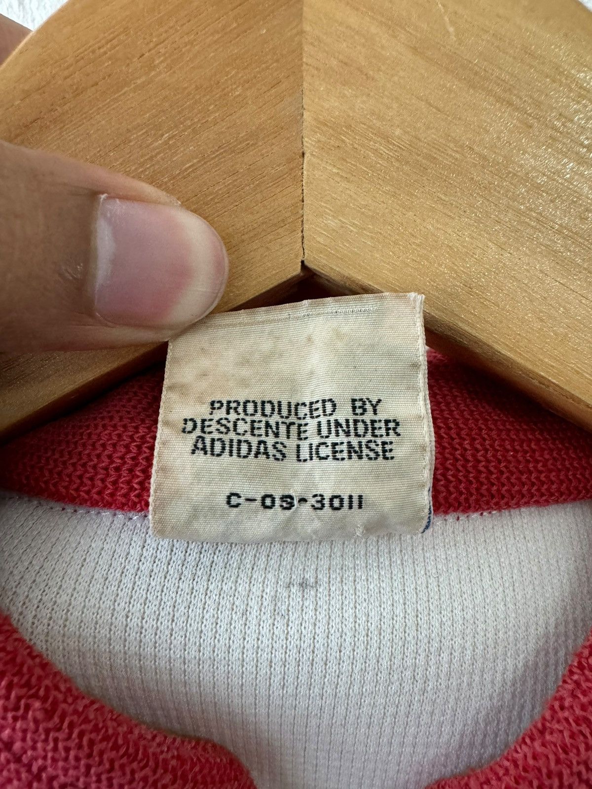 Adidas Vintage 80s adidas Red/White Tracktop Size US L / EU 52-54 / 3 - 18 Thumbnail