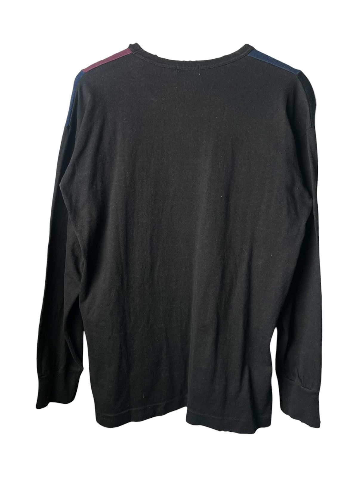 Comme des Garcons Homme Vintage 1997 Comme Des Garcons Homme Wool Patch Sweatshirt Size US L / EU 52-54 / 3 - 2 Thumbnail