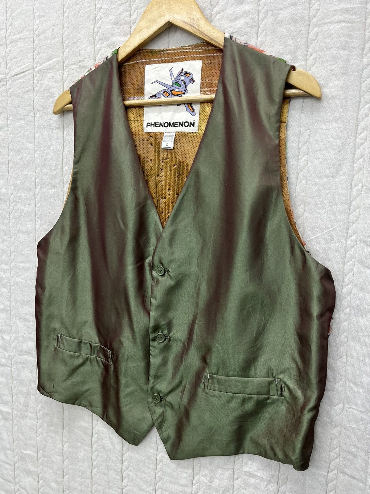 General Research × PHENOMENON ARCHIVE🔥PHENOMENON JEWEL BEETLE VEST IRIDESCENT 08 Size US L / EU 52-54 / 3 - 3 Thumbnail