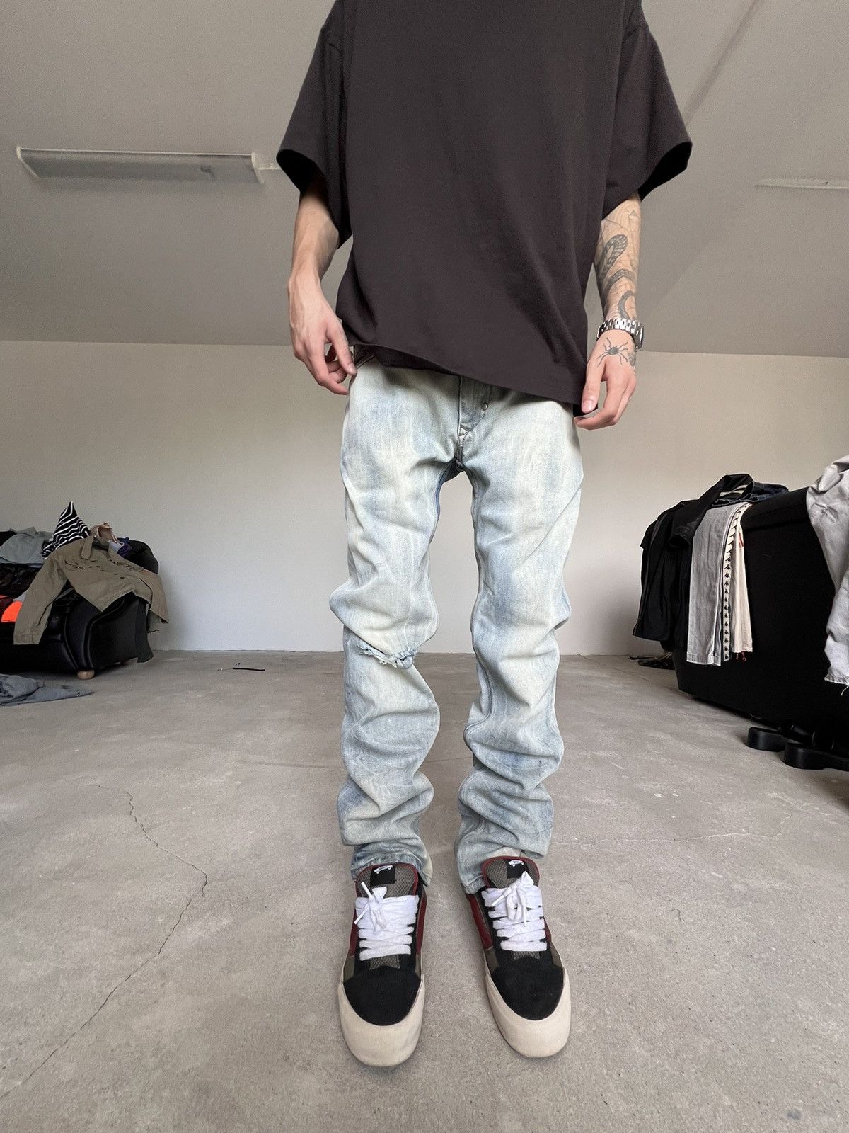 Diesel Vintage Diesel Jeans Distressed Denim Size US 32 / EU 48 - 15 Thumbnail