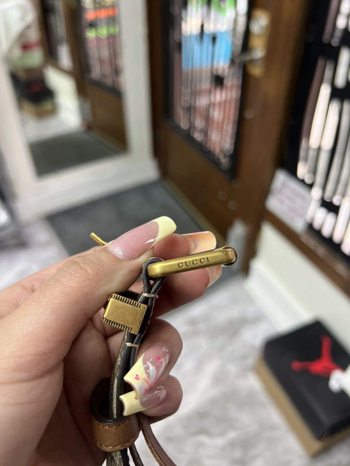 Gucci Gucci GG Supreme Monogram Square Belt Size 38 - 5 Thumbnail