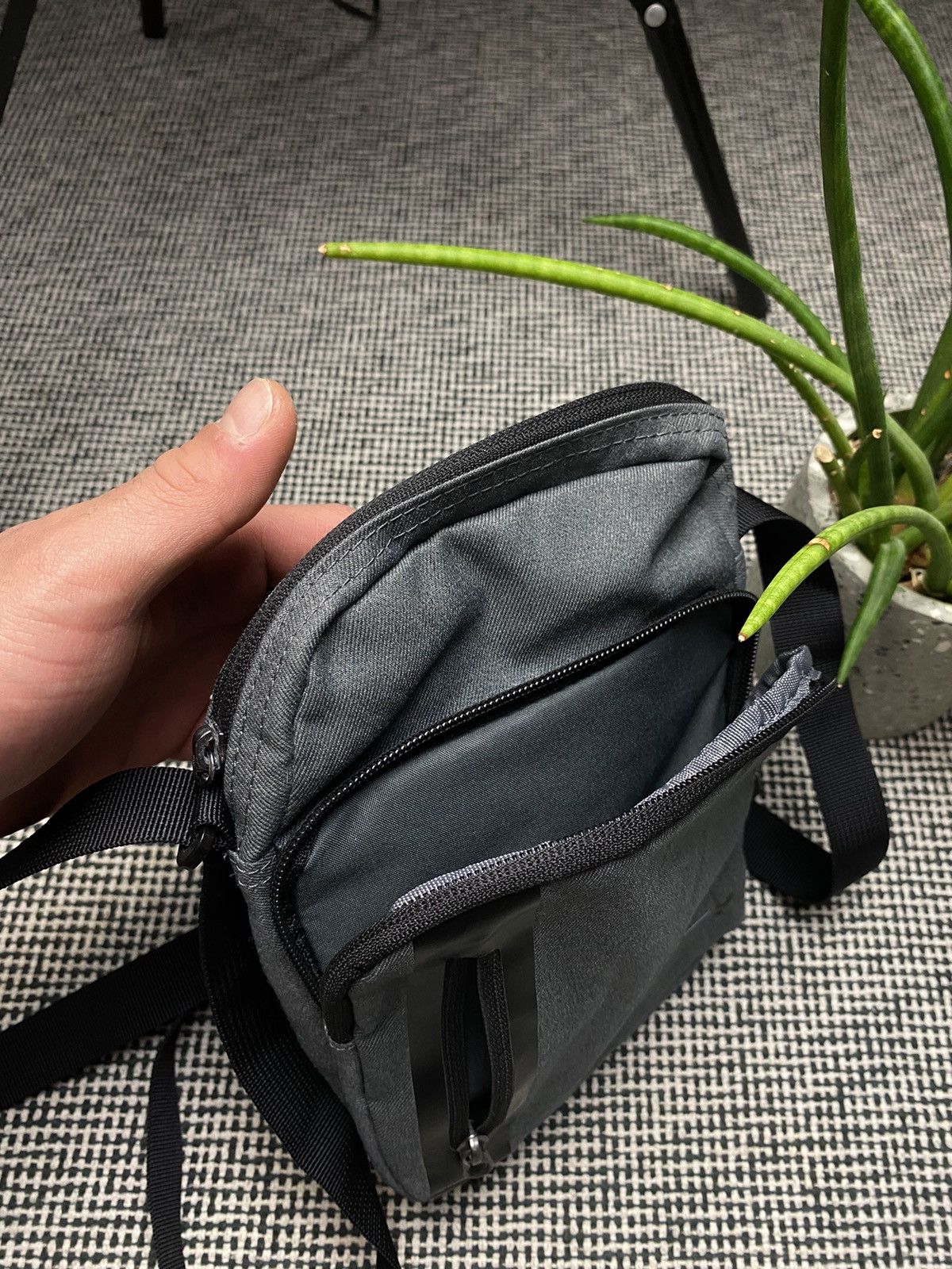Nike × Vintage Vintage rare Nike tech fleece mini bag y2k drill Size ONE SIZE - 9 Thumbnail