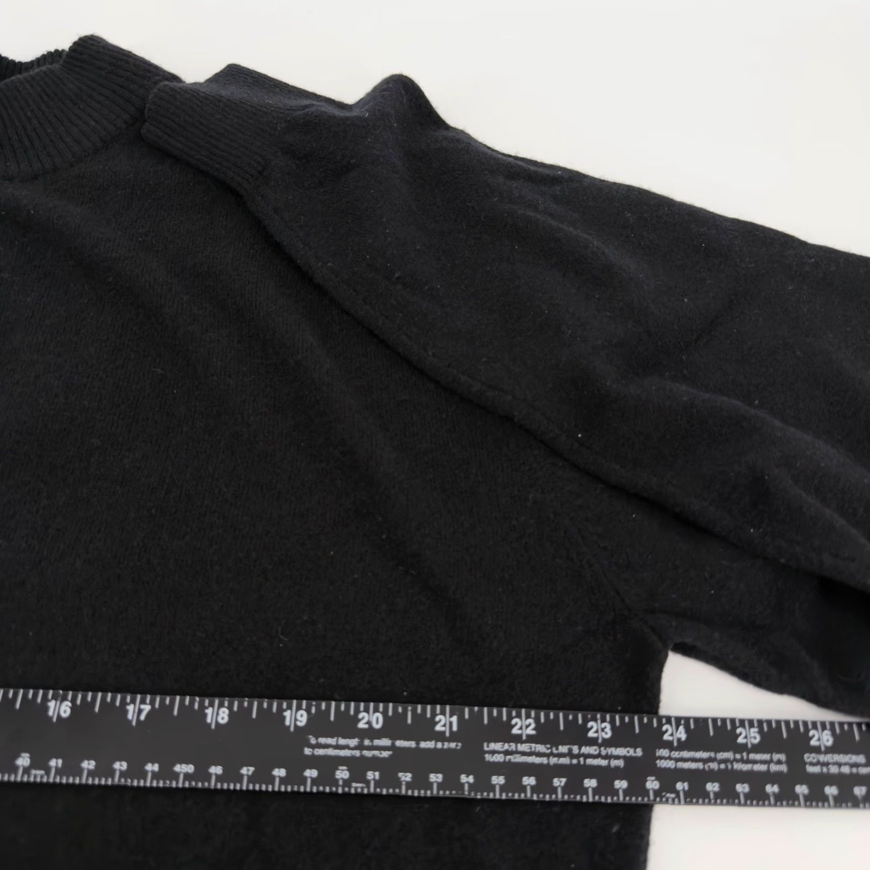 Peter Millar VINTAGE Peter Millar Luxe Blend Mens LT Black Wool Cashmere Mock Neck Button Sweater Size US L / EU 52-54 / 3 - 5 Thumbnail