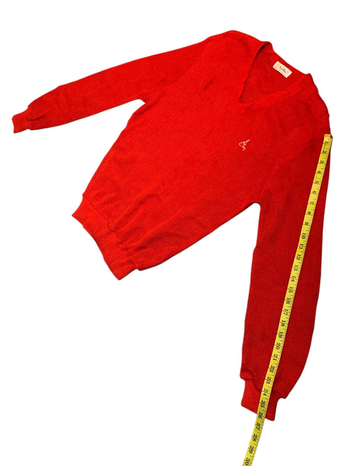 Japanese Brand Rare Design Vintage Troy Bros V-Neck Knitwear Sweater Size M / US 6-8 / IT 42-44 - 10 Thumbnail