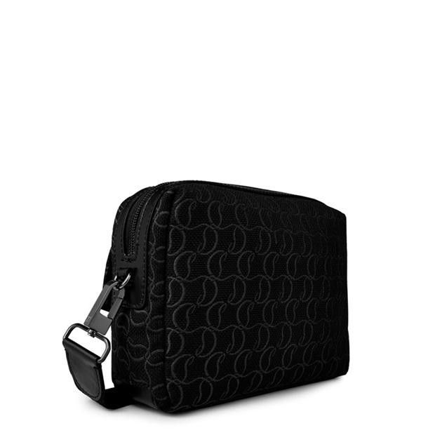Christian Louboutin Zip N Fly Logo Jacquard Messenger Bag Size ONE SIZE - 3 Thumbnail