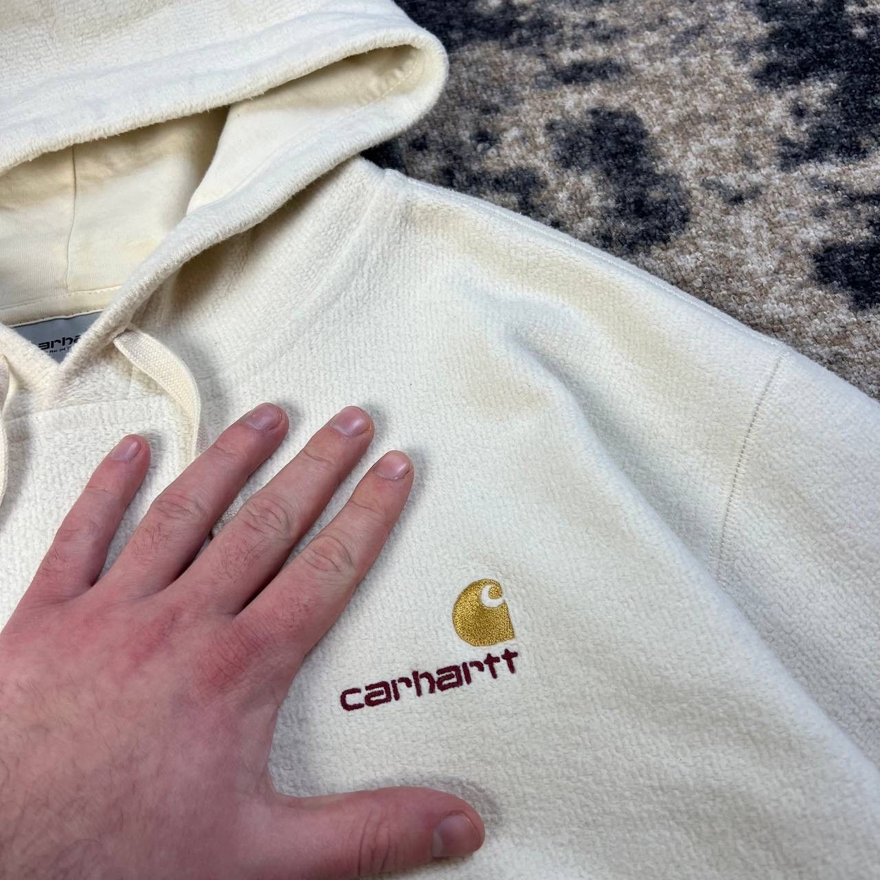 Carhartt Wip Carhartt WIP Vintage Mini Logo Oversized Hoodie Size US L / EU 52-54 / 3 - 4 Thumbnail