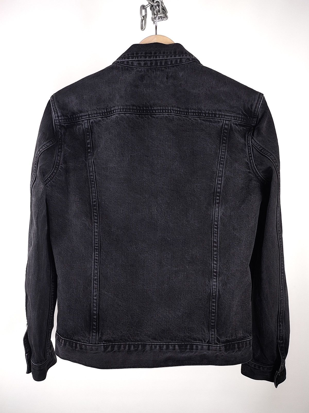 Allsaints Allsaints Baroda Black Denim Jacket Size US M / EU 48-50 / 2 - 10 Thumbnail