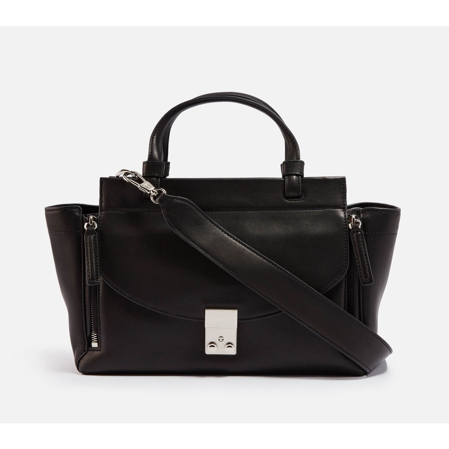 3.1 Phillip Lim NWT 3.1 Phillip Lim Small Soft Pashli Satchel Bag Black Size ONE SIZE - 1 Thumbnail