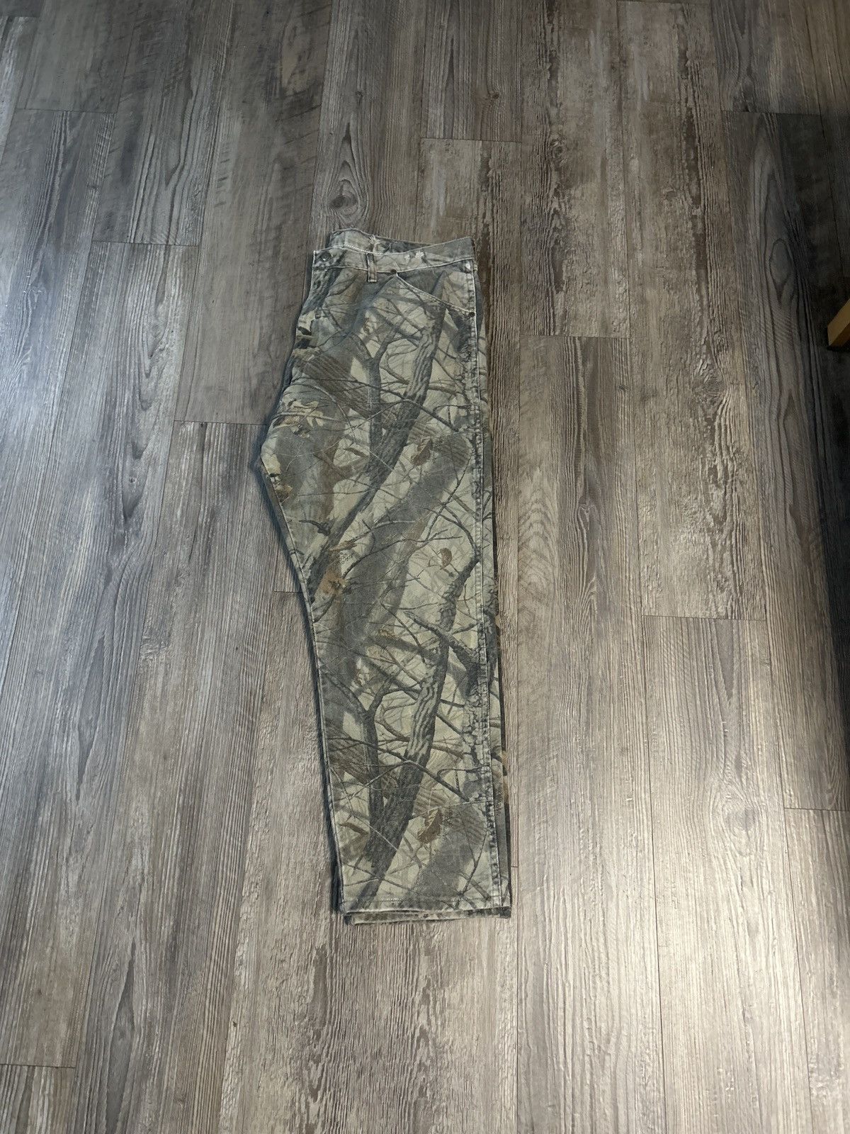 Wrangler camo vintage baggy jeans Size US 40 / EU 56 - 3 Thumbnail