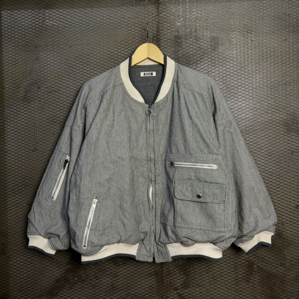 Bomber Issey Miyake Vintage - Taille M, Noir, Doublure Coton, Occasion Parfait état