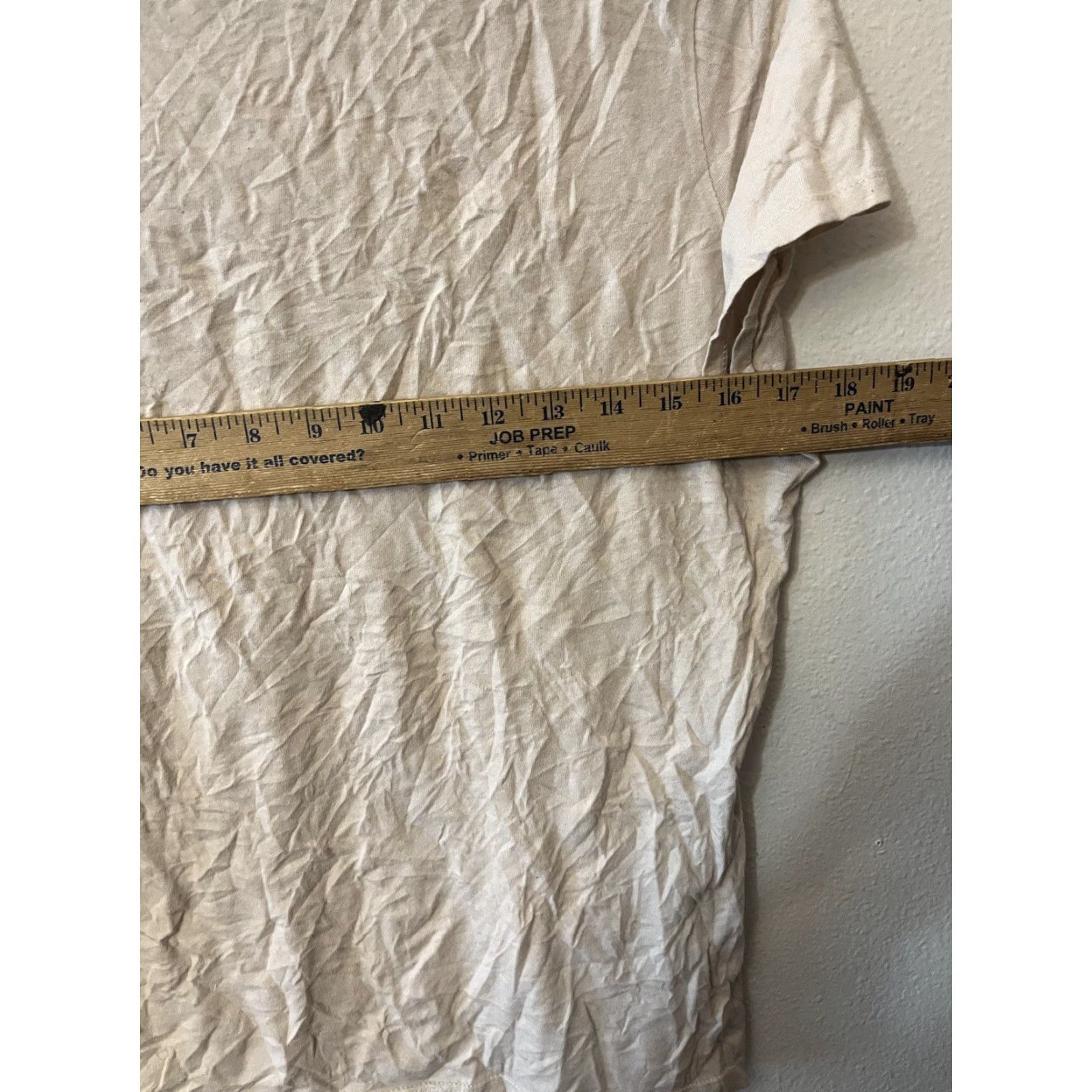Gap VINTAGE Favorite Women’s T-Shirt Short Sleeve Logo Cotton Jersey Casual S Beige Women's Top Size S / US 4 / IT 40 - 4 Thumbnail