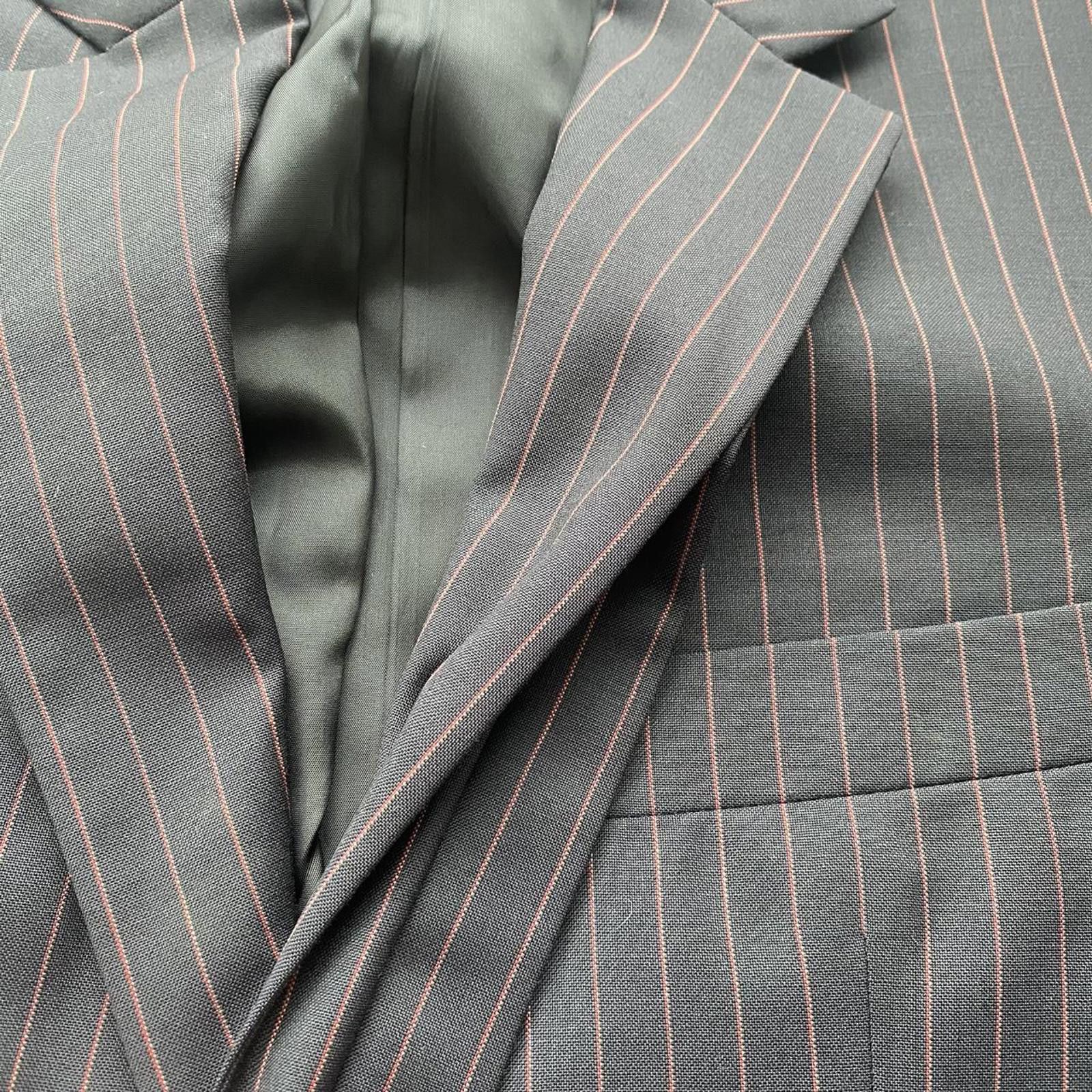 Jil Sander Jil Sander Tailor Made Pinstripe Wool Blazer Size 44R - 4 Thumbnail