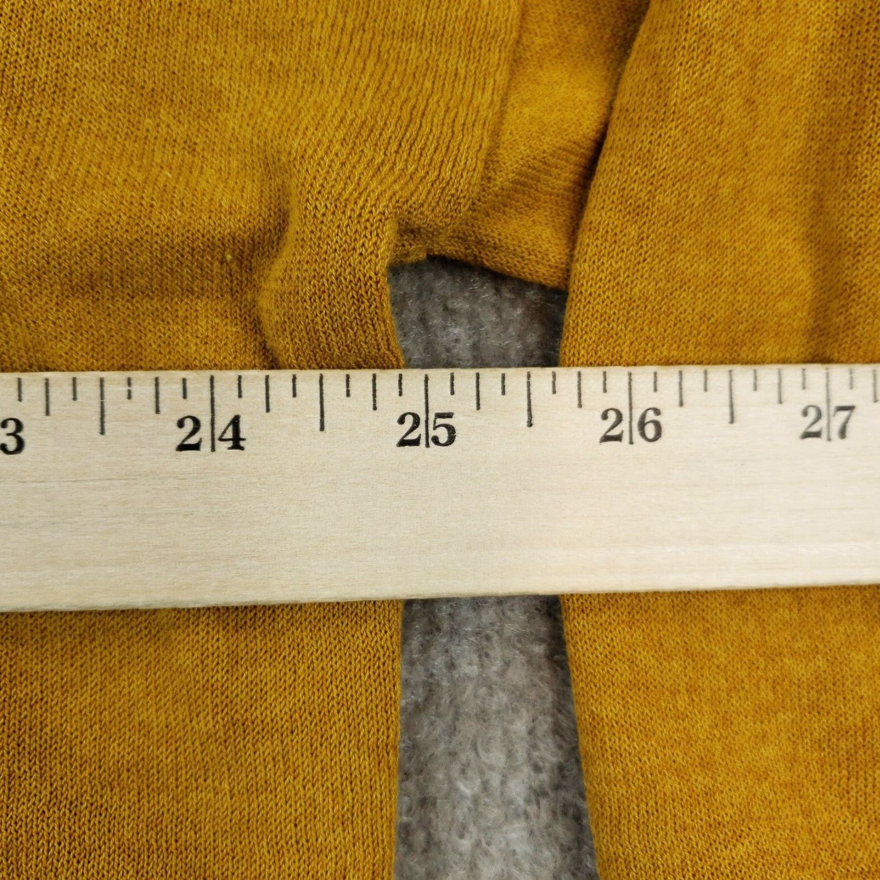 Zara Zara Womens Medium Yellow Long Sleeve Lightweight Casual Comfort Sweater Size M / US 6-8 / IT 42-44 - 4 Thumbnail