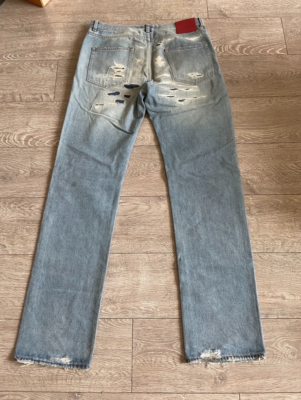 424 424 fw23 denim ripped jeans Size US 34 / EU 50 - 2 Thumbnail