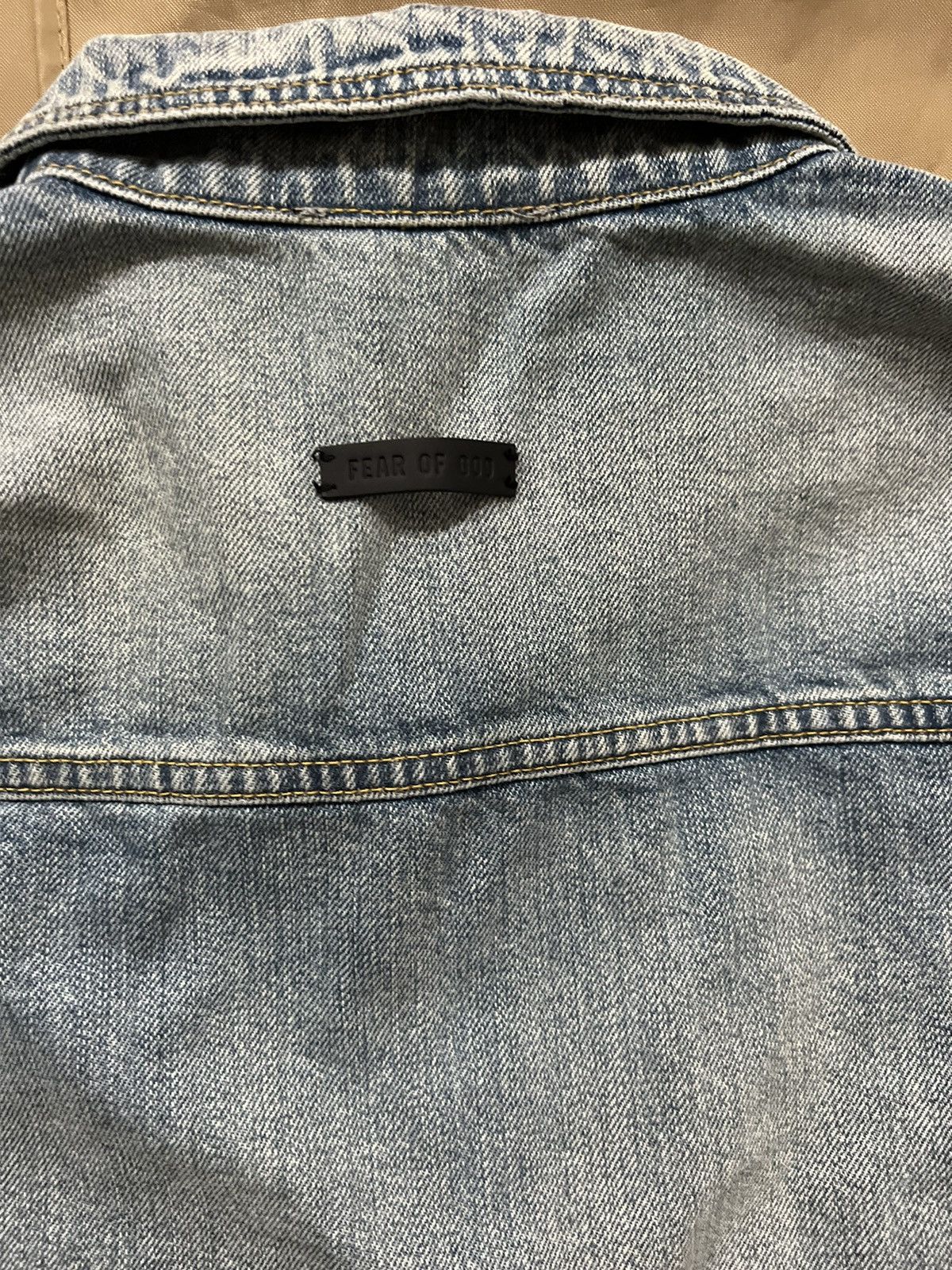 Fear of God FEAR OF GOD DENIM TRUCKER JACKET size L $1500 Size US L / EU 52-54 / 3 - 8 Thumbnail