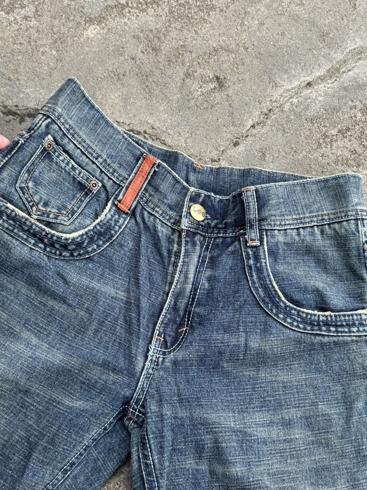 Tornado Mart Mudwash Lee Denim Distressed Flare Japanese Size US 29 - 6 Thumbnail