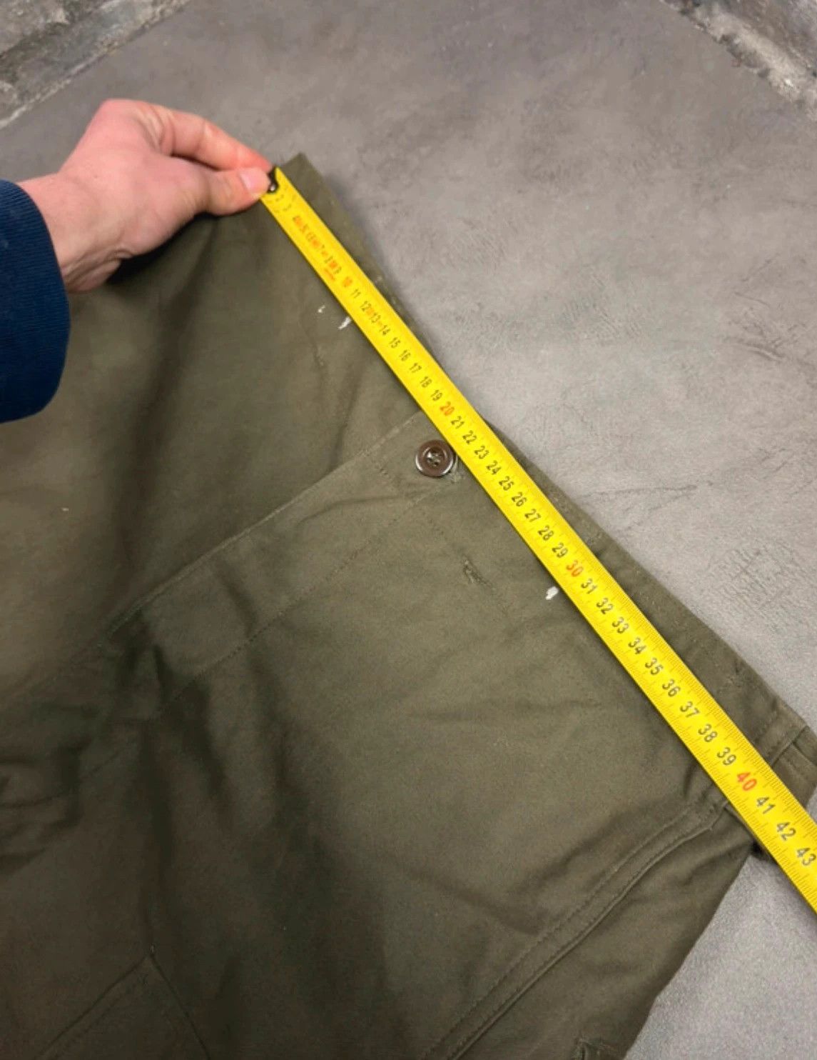 Vintage Rare 60’s KL Dutch army super wide parachute pants vintage Size US 34 / EU 50 - 6 Thumbnail