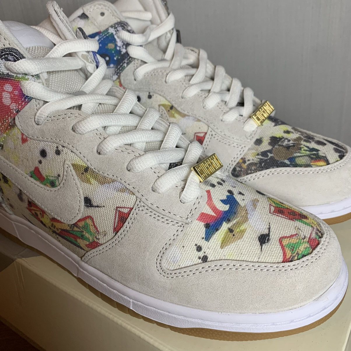 Nike × Supreme Supreme Nike SB Dunk High Rammellzee Size US 11 / EU 44 - 8 Thumbnail