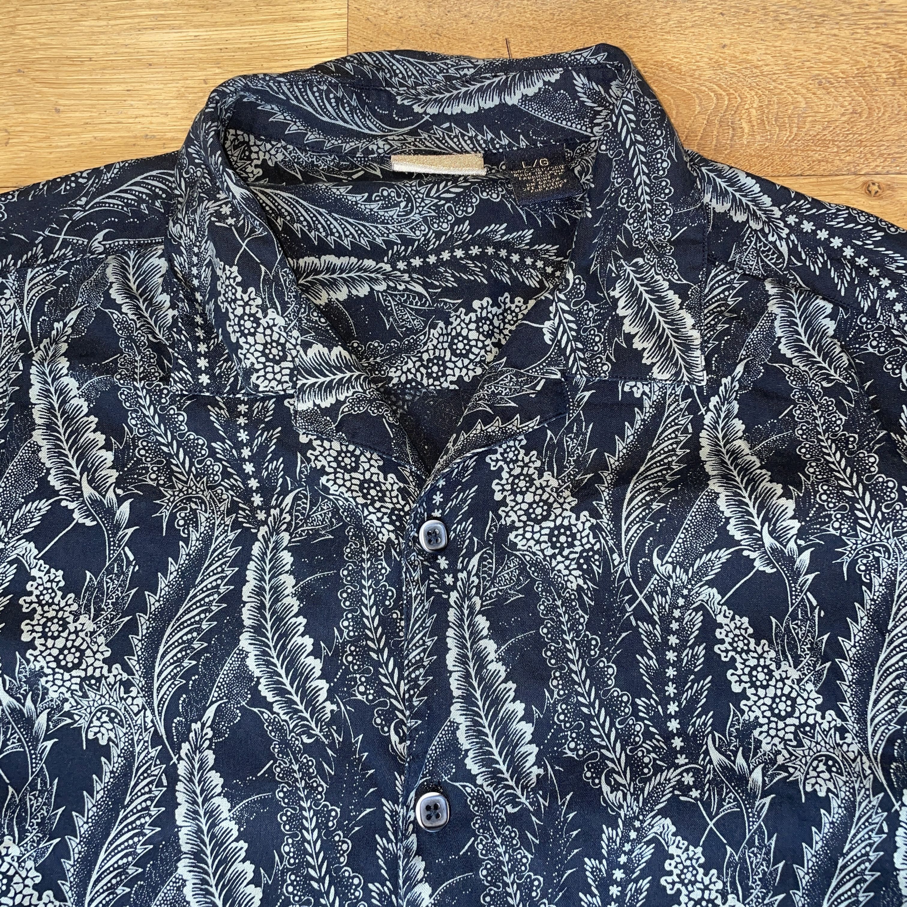 Vintage Axist Men's Fashion Shirt 100% Silk Summer Size L Size US L / EU 52-54 / 3 - 3 Thumbnail