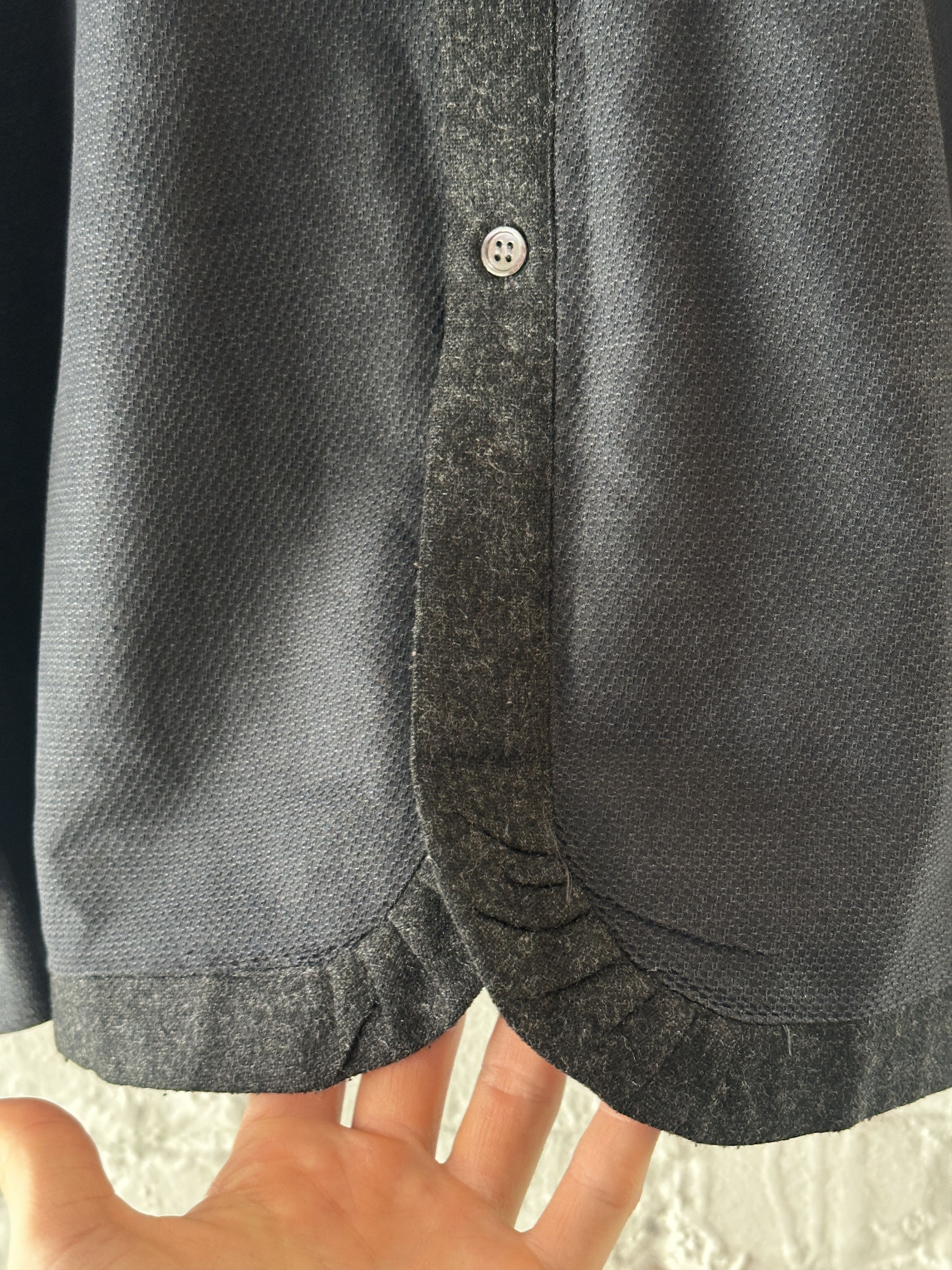 Comme des Garcons Comme des Garcons Wool Lined Button Up Shirt Size US M / EU 48-50 / 2 - 2 Thumbnail