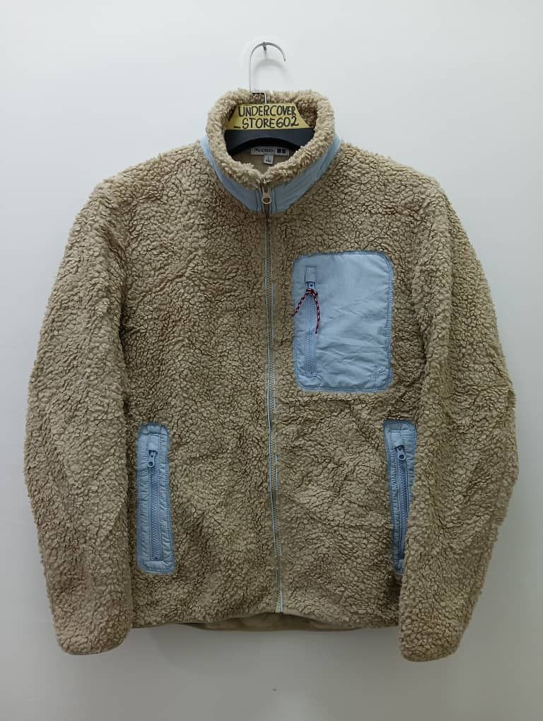 JW Anderson × Japanese Brand × Uniqlo Best Offer🔥J.w.Anderson X Uniqlo fleece zipper up Size US L / EU 52-54 / 3 - 1 Thumbnail
