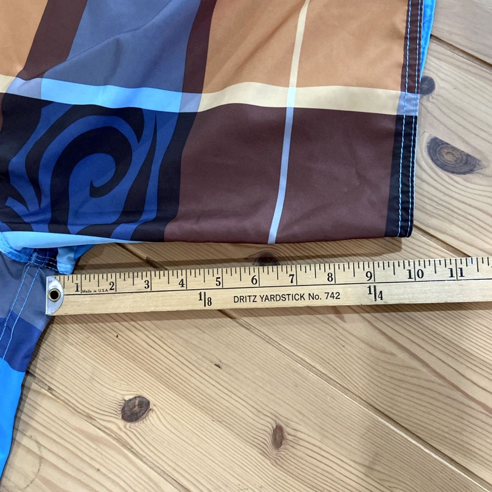 Quiksilver VTG Quiksilver Boardshorts striped Surf Swim Trunks Size 32 Men Multicolor Polyester Beach 90s/Surf Mens Size US 32 / EU 48 - 4 Thumbnail