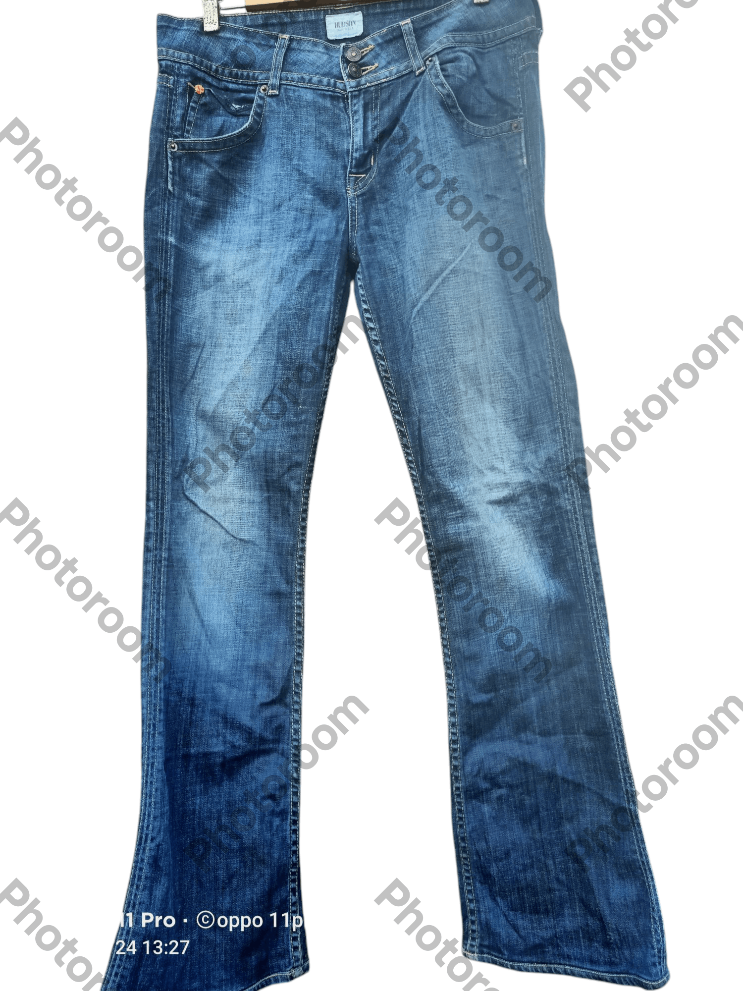 If Six Was Nine × Le Grande Bleu (L.G.B.) Hudson Flare Denim Men Denim Size US 32 / EU 48 - 2 Thumbnail
