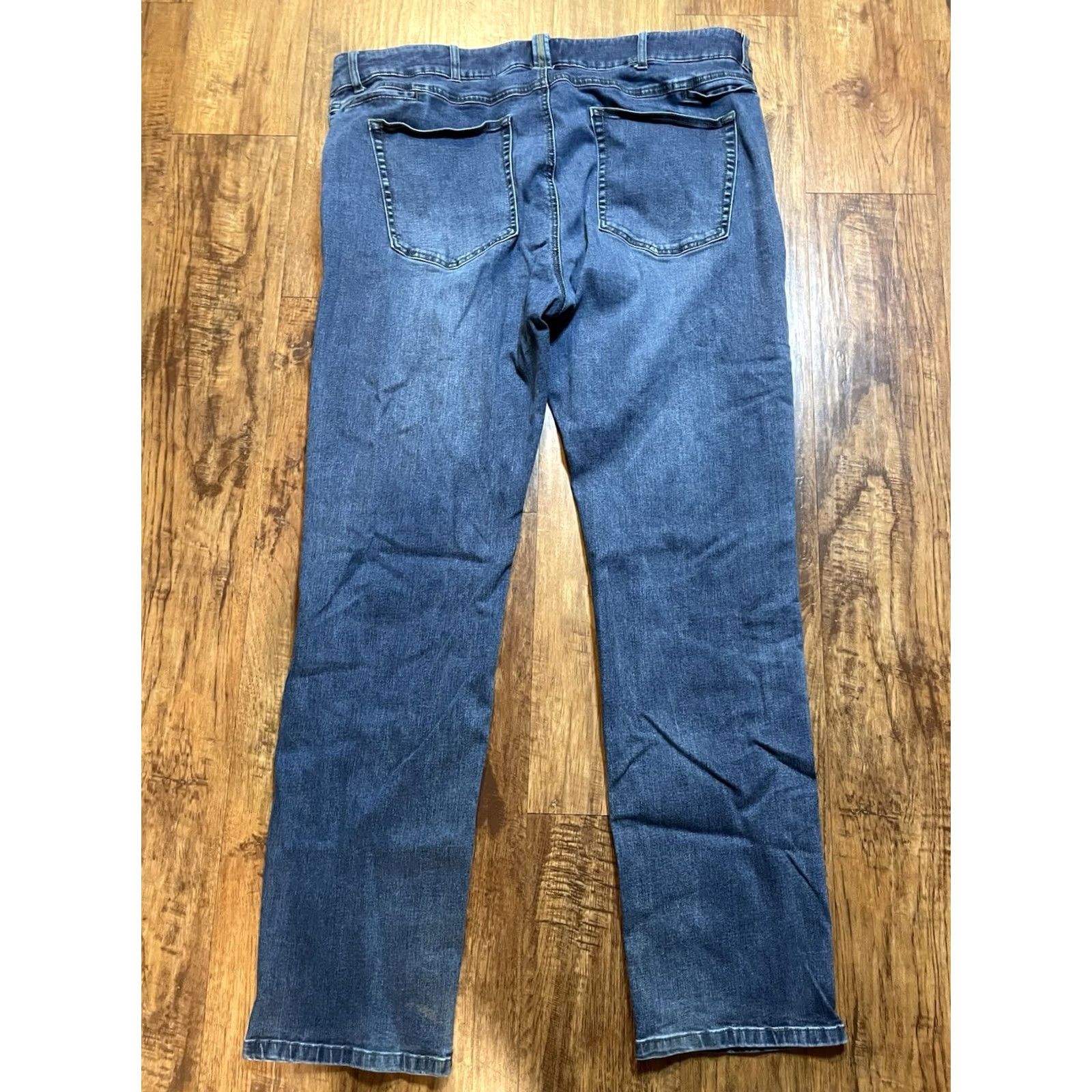 Denime Viktos Jeans Mens 41x32 Blue Denim Regular straight USA Pocket Breathable F565 Size US 41 - 4 Thumbnail