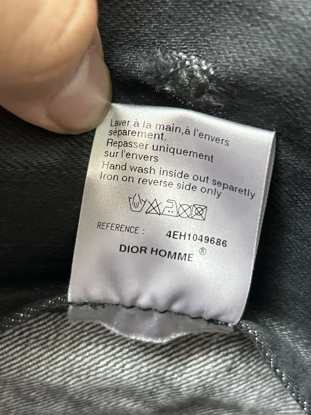 Dior Dior Homme Strip SS04 Waxed Jacket Size US L / EU 52-54 / 3 - 9 Thumbnail