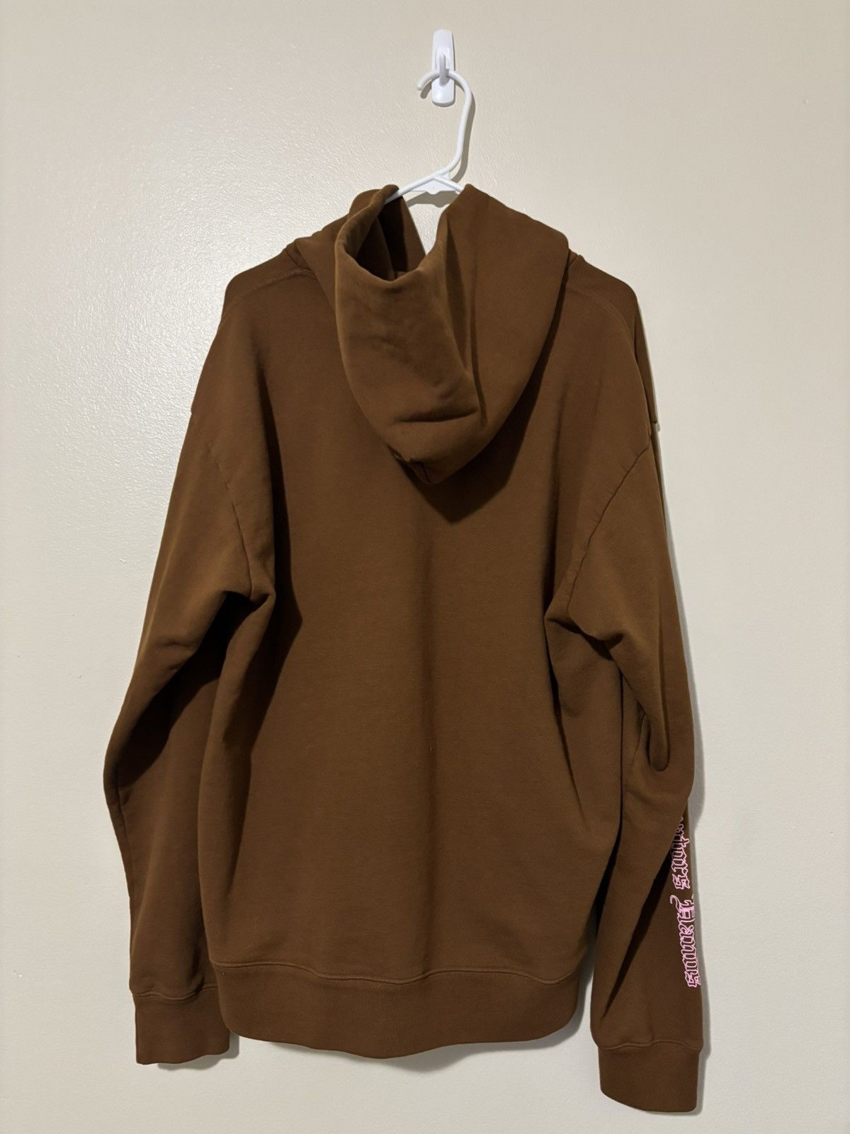 Revenge BROWN/PINK ARCH LOGO HOODIE REVENGE Size US L / EU 52-54 / 3 - 2 Thumbnail